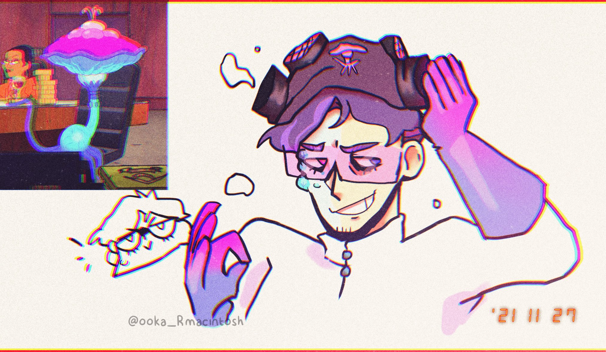 I humanized myc because... it's weird to simp on a mushroom r/InsideJob