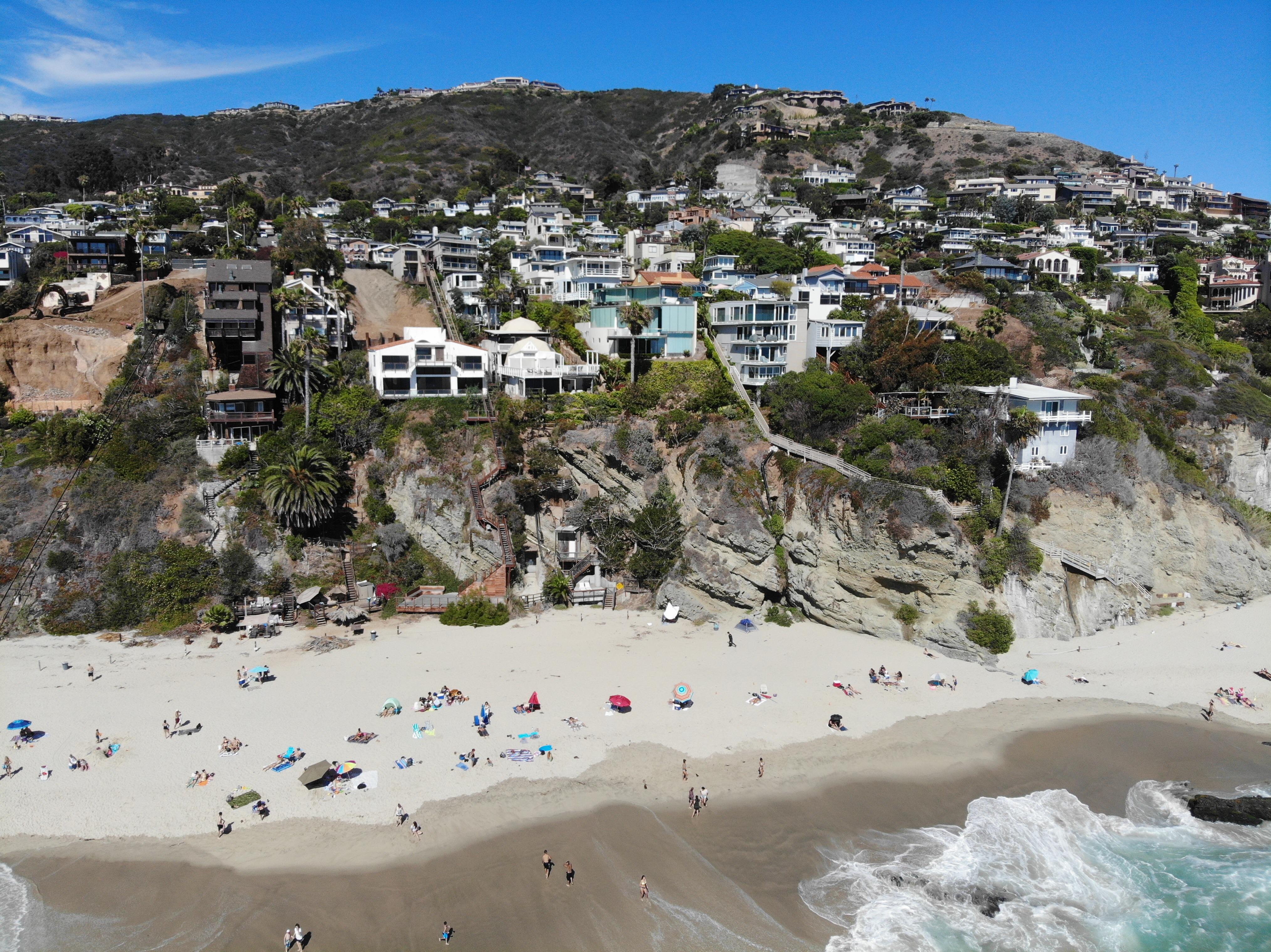 1000 Steps Beach Laguna Beach, CA r/drones
