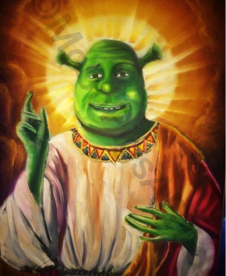 He is RiSeN Shrek