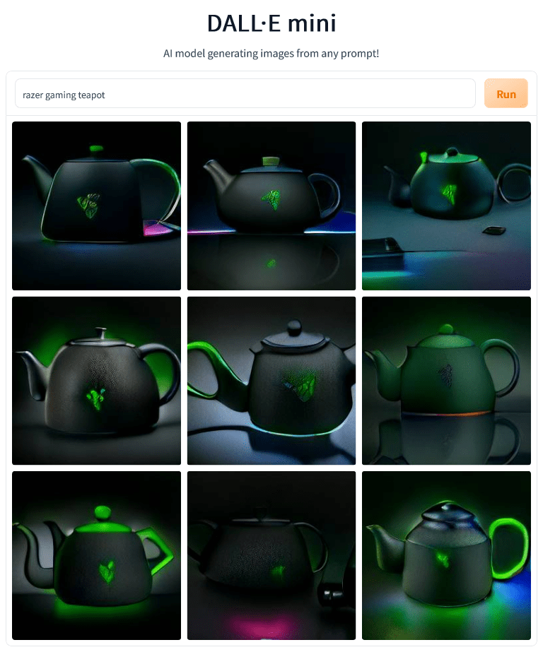 Gaming teapot r/weirddalle