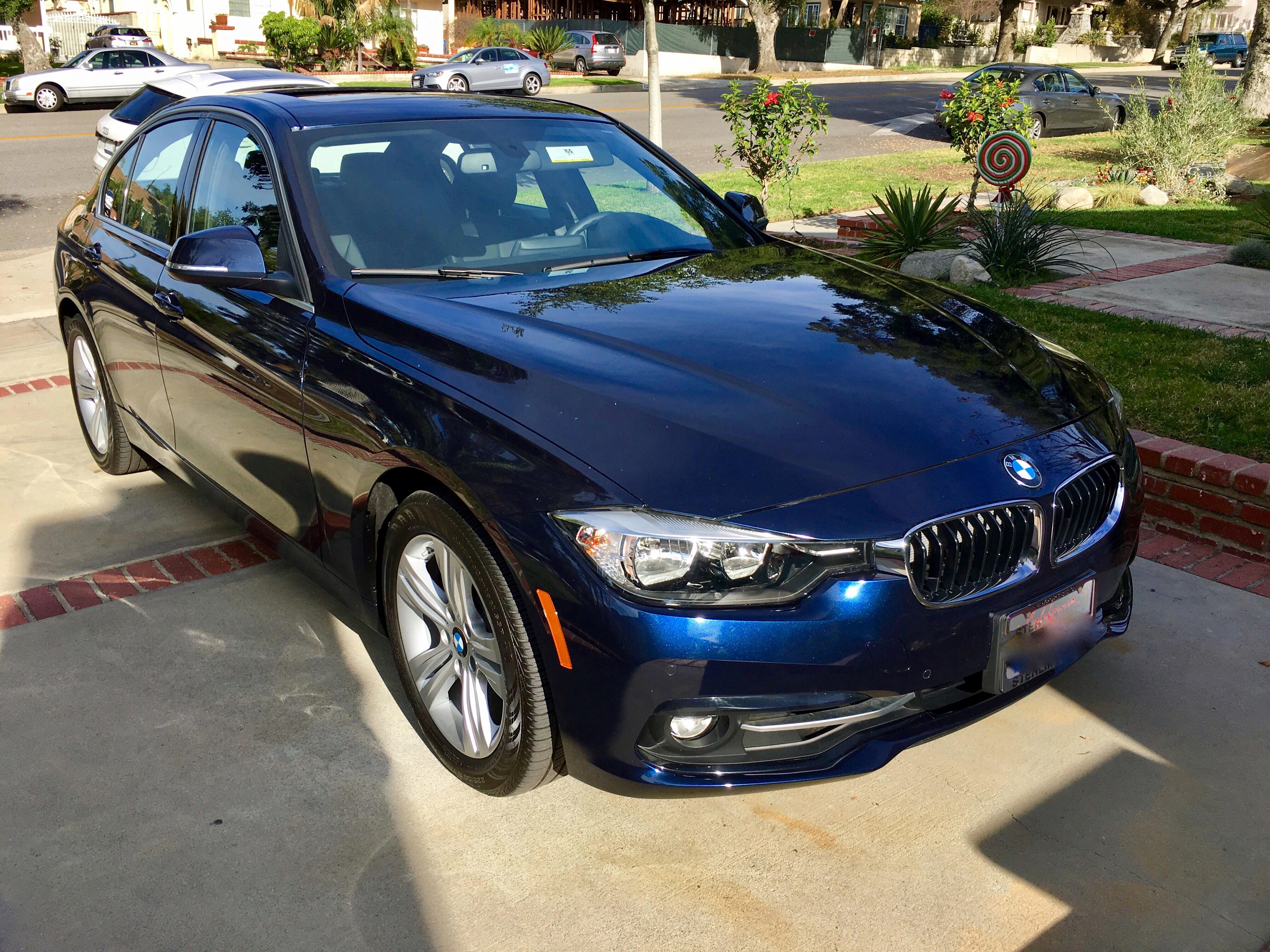 My first BMW. 330i in imperial blue r/BMW