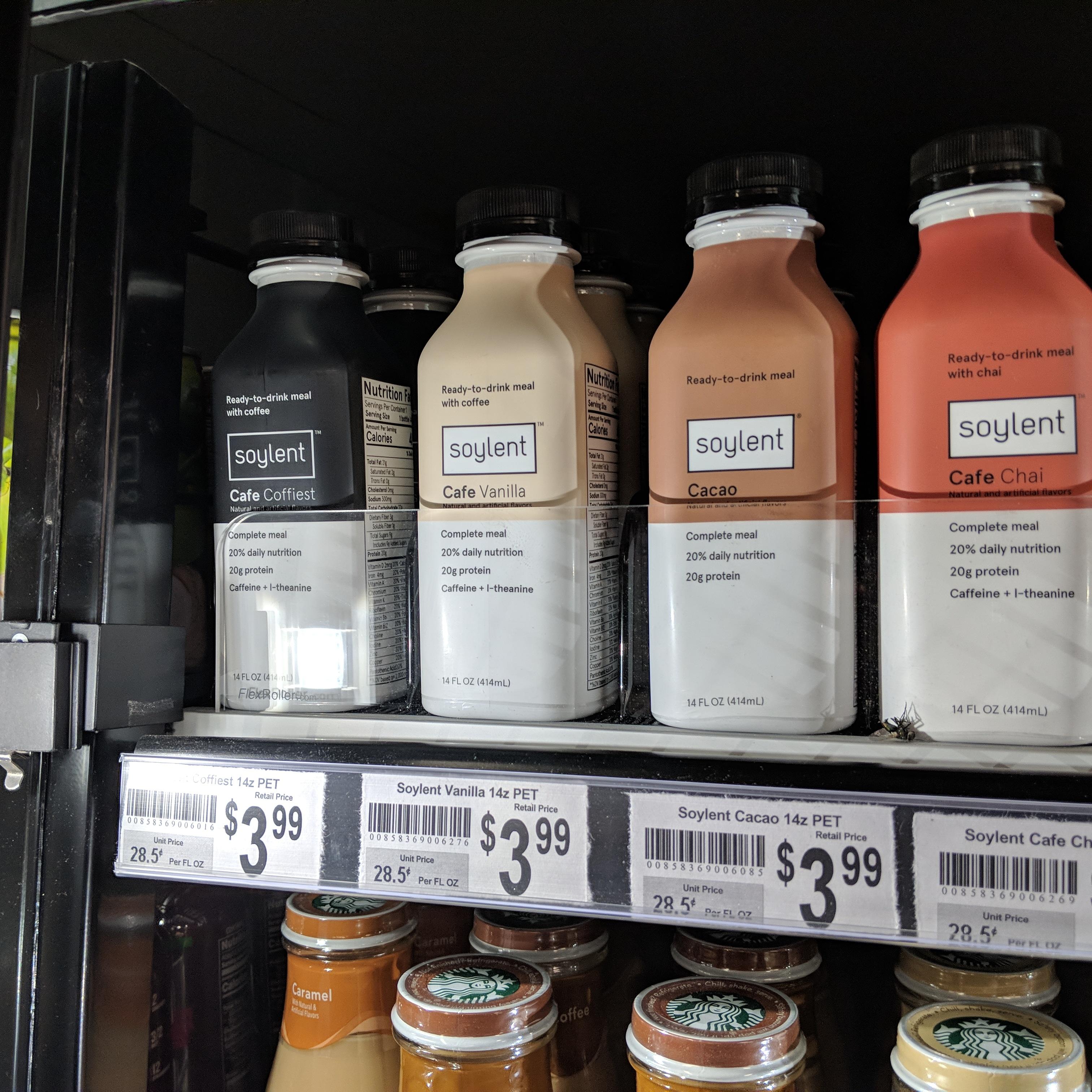 Foind these at the 711 near by house, by the energy drinks! r/soylent