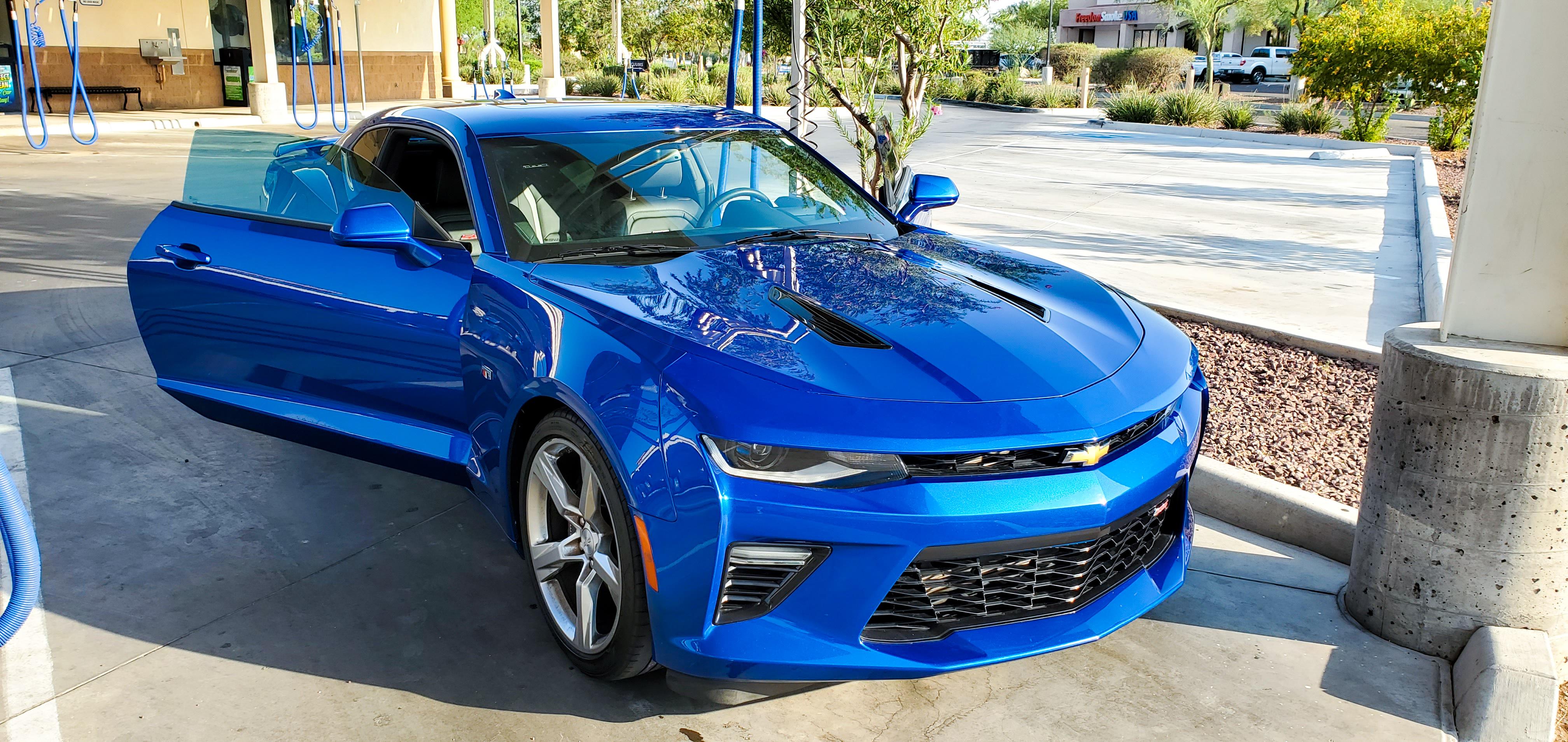 Still glad I went with blue! r/camaro