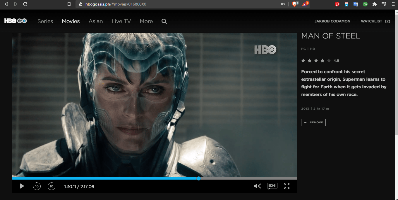 Why is the movie zoomed in all the way, and not have black bars ?? r