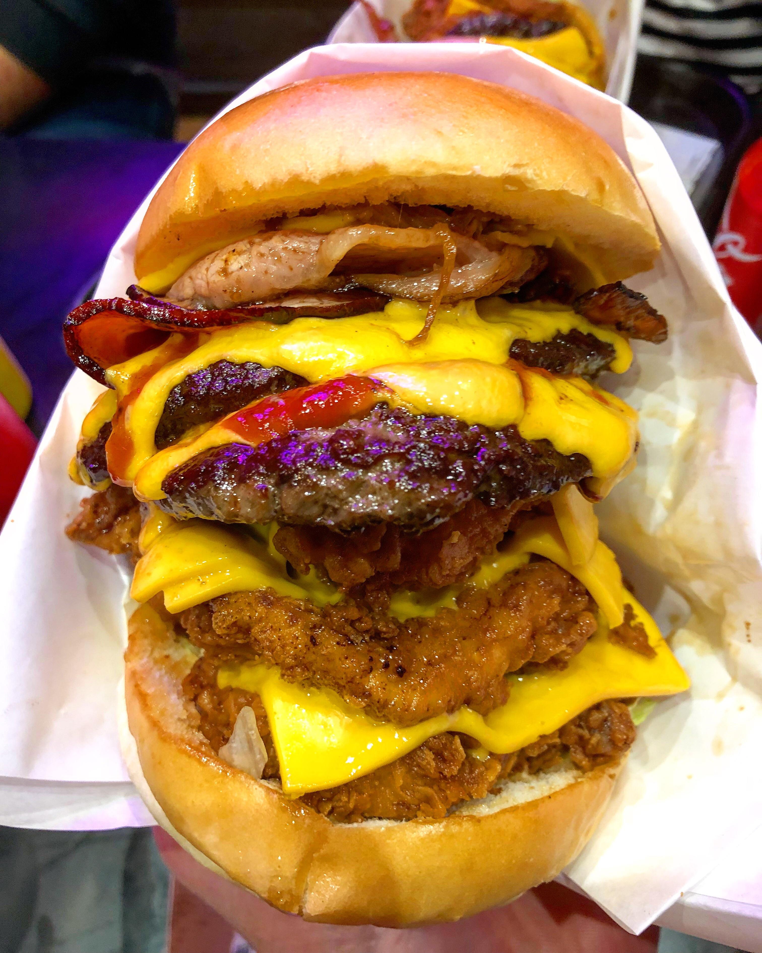 Boss deluxe burger from Boss Burger co in Geelong, Australia r/burgers