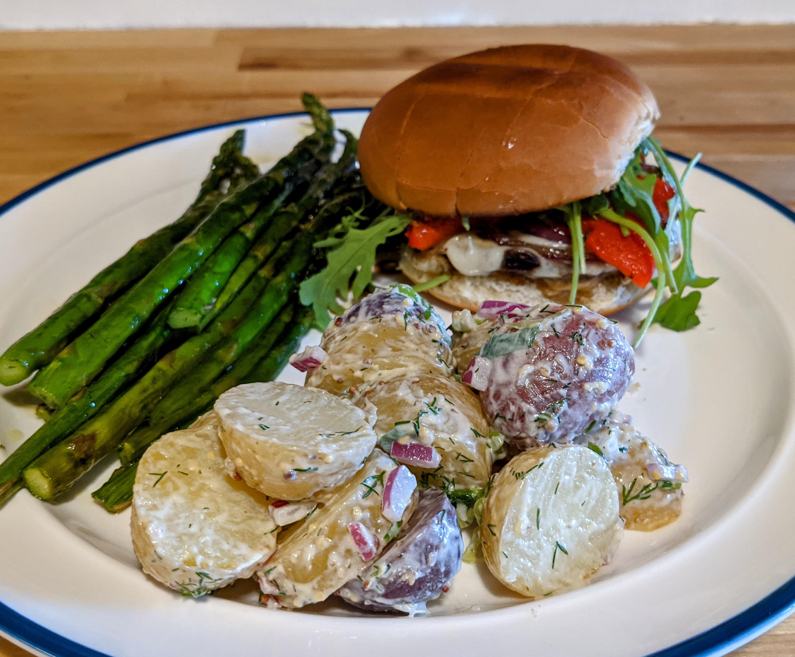 Kenji fingerling potato salad. I'm usually a fangirl but this was too