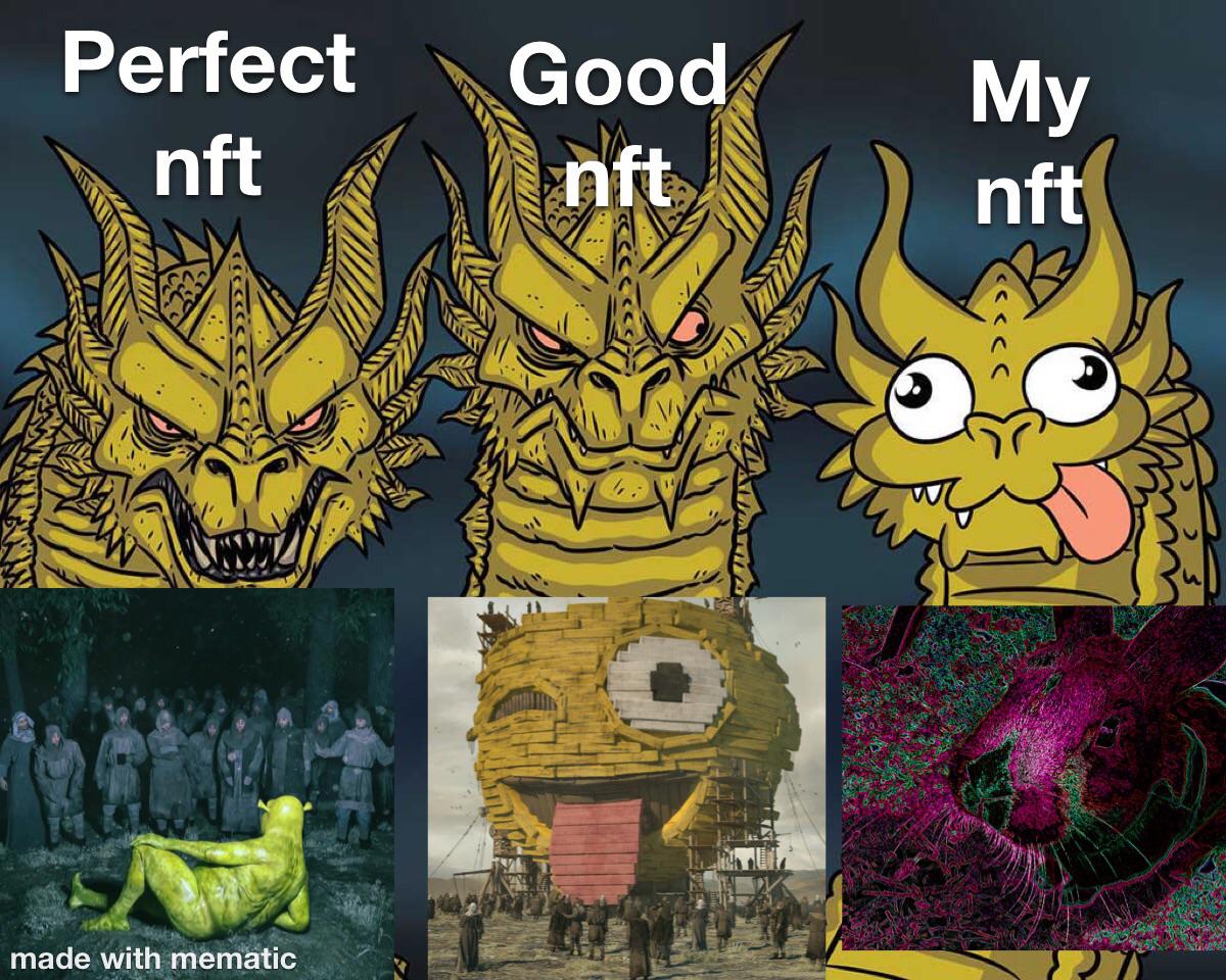 I lost money with making an nft memes