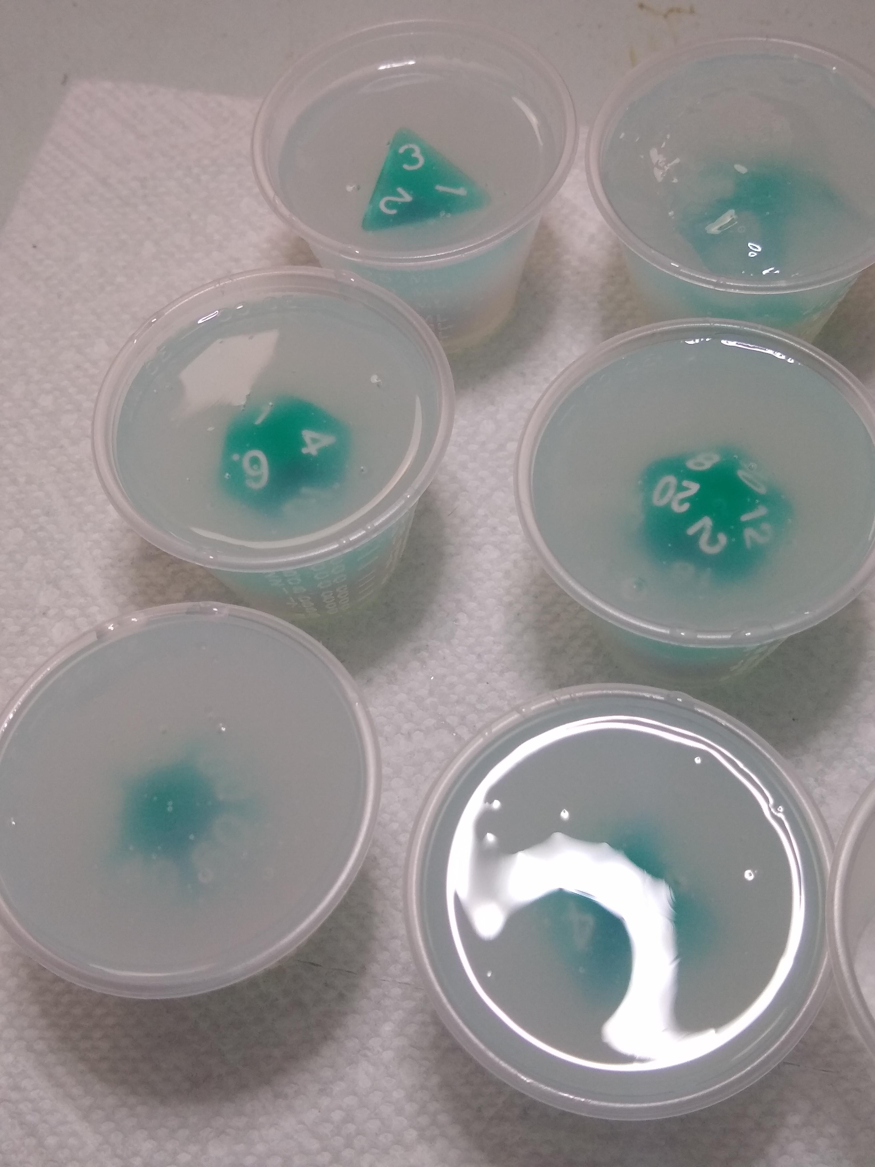 making silicone dice molds... forbidden jello shots r/forbiddensnacks