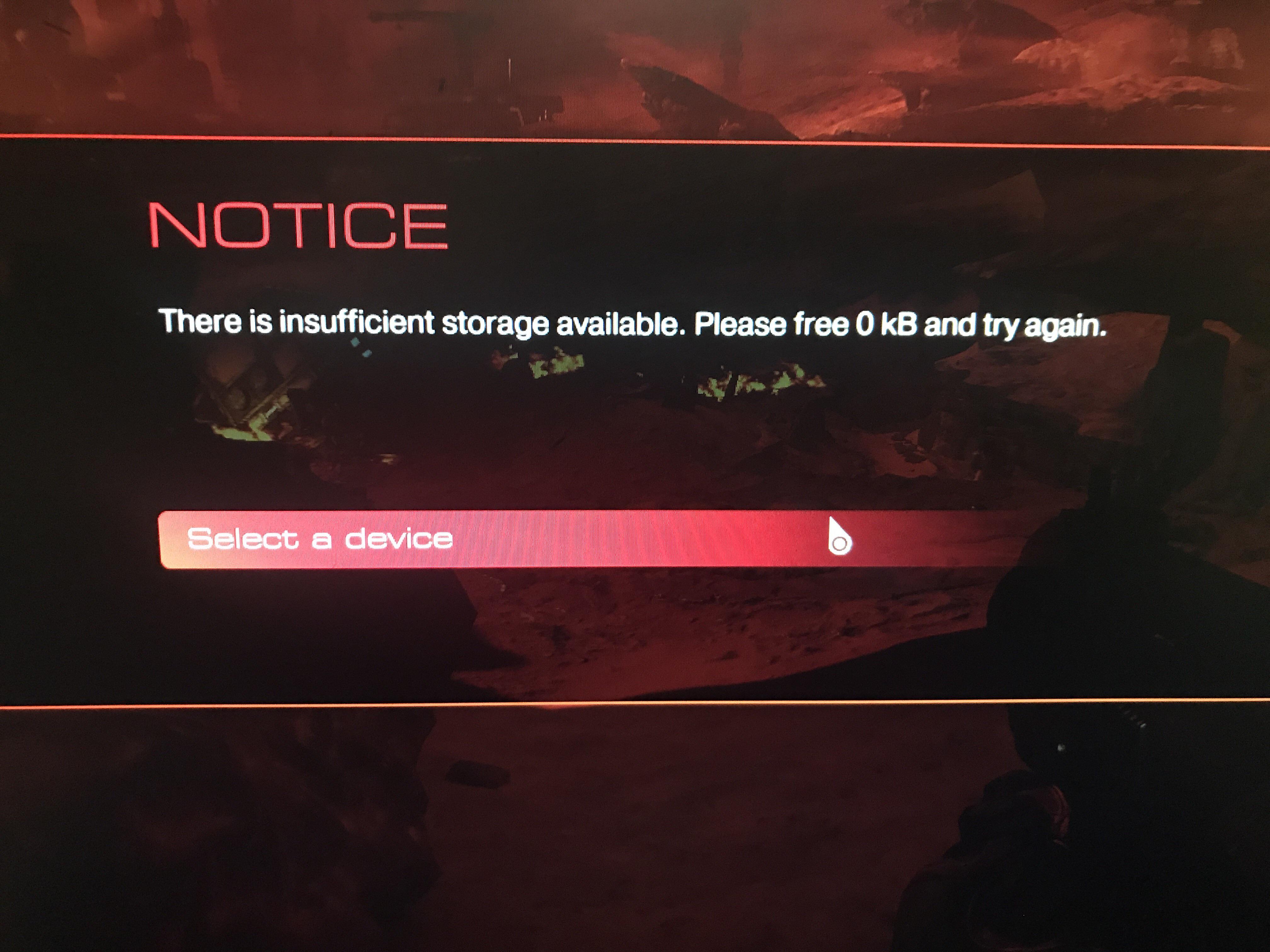 Help with storage glitch r/Doom