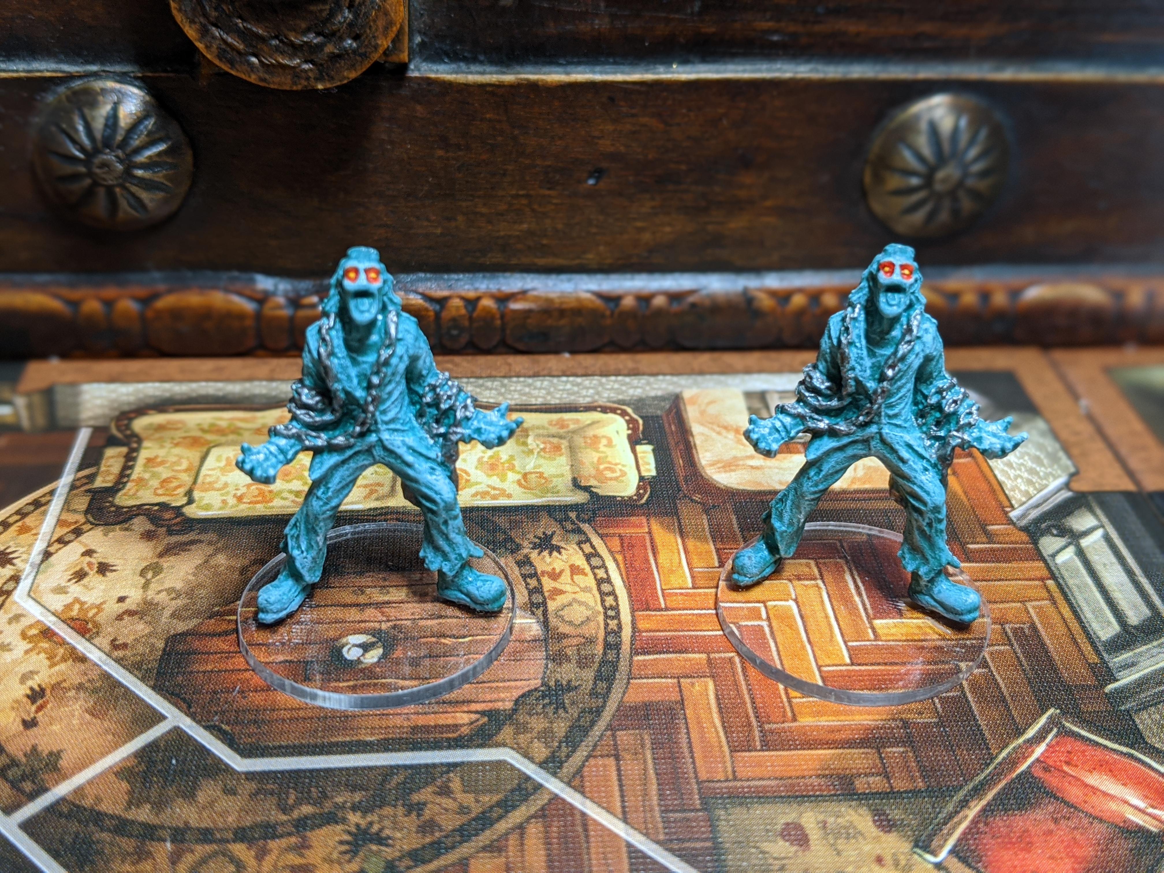 Ghosts from Mansions of Madness 2nd Edition. Making use of Quarantine