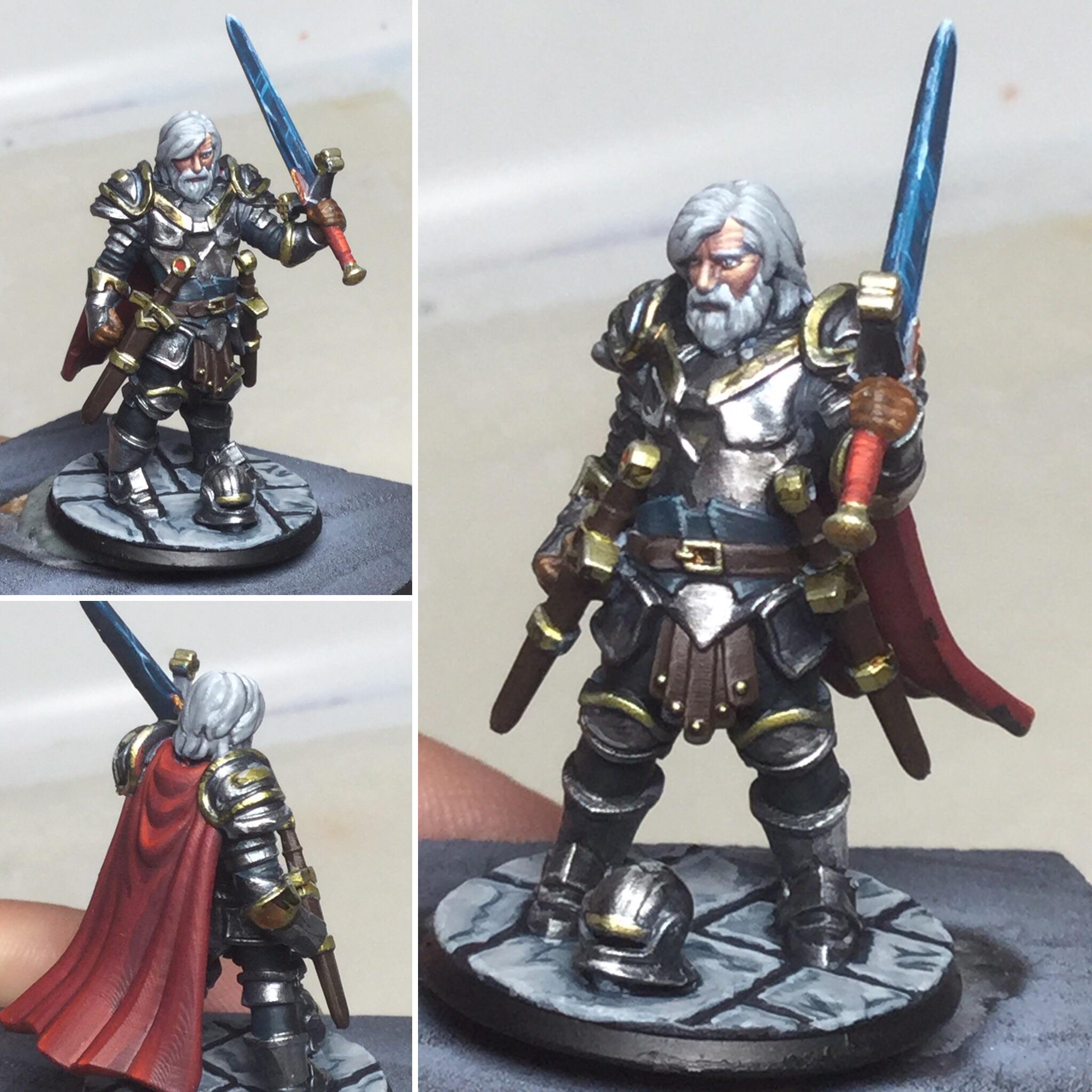 Finished up this mini. Enjoyed painting the face the most