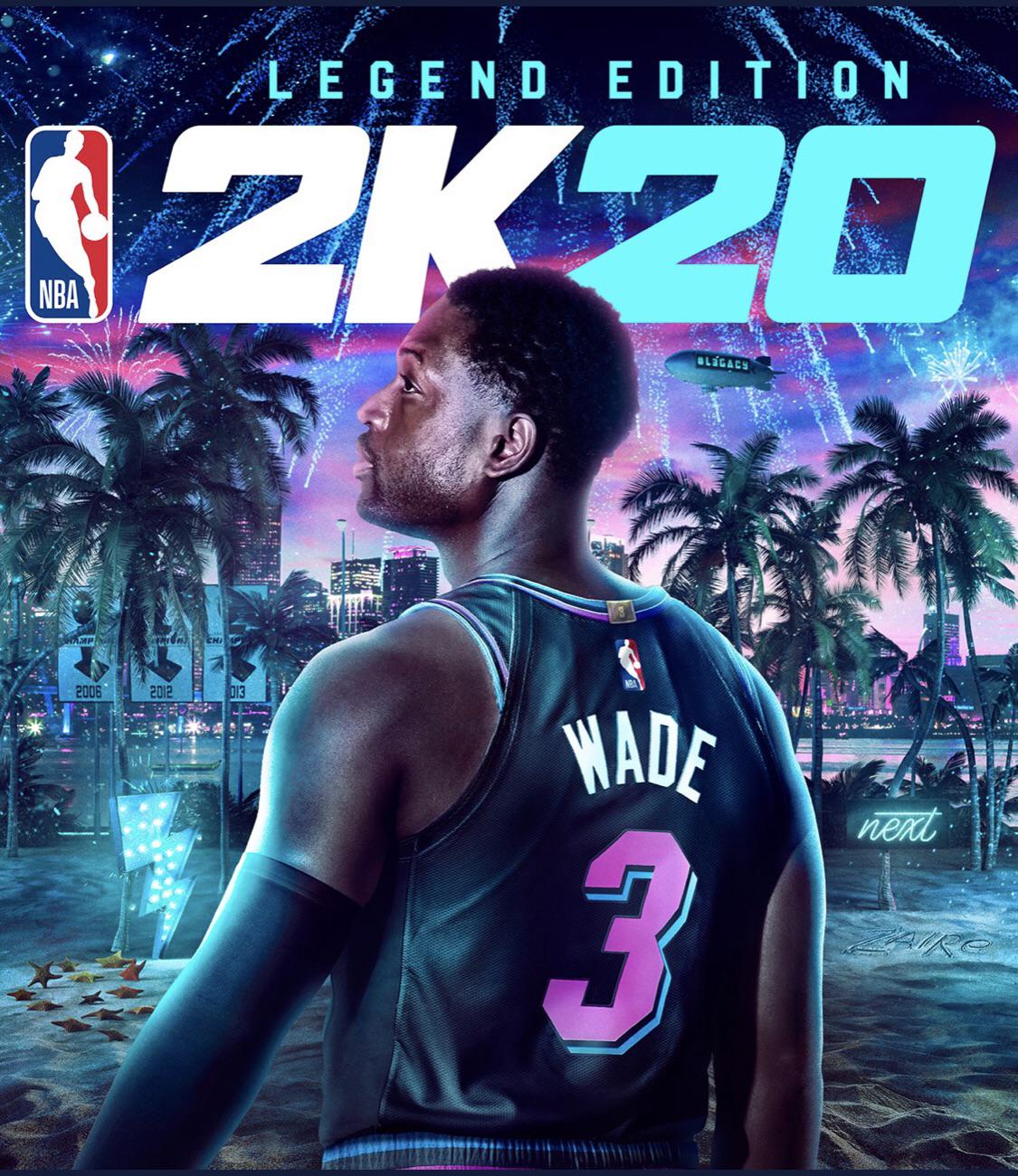 NBA 2K20 with our boy in Vice colors! r/heat