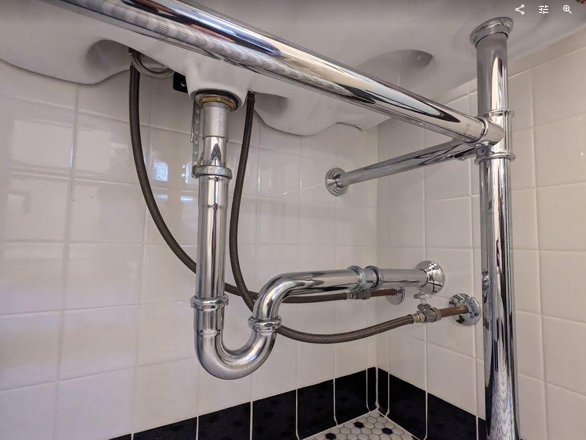 How to add rigid chrome supply lines under sink? r/Plumbing