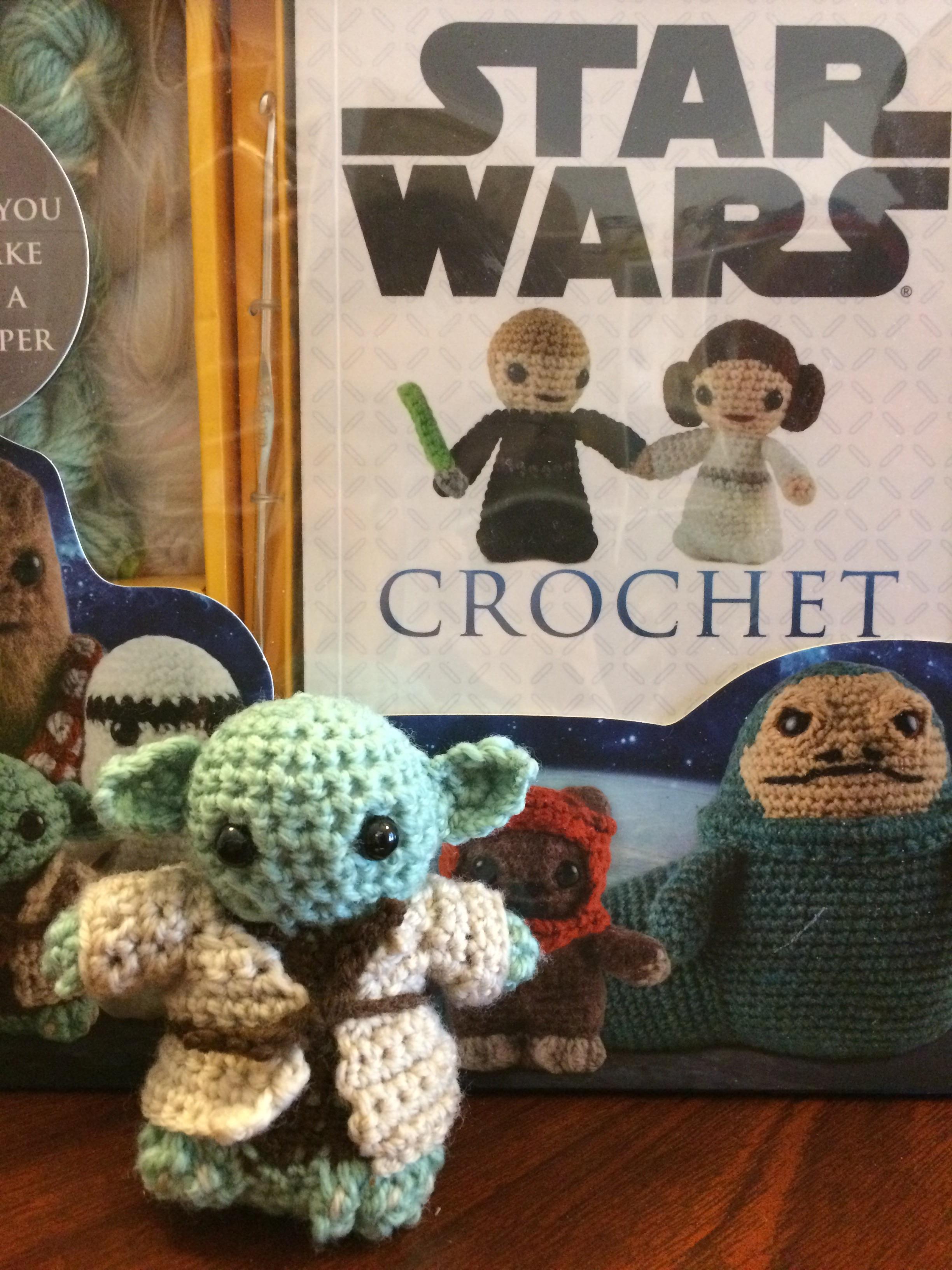 I got a Star Wars crochet kit for Christmas and I finally got around to