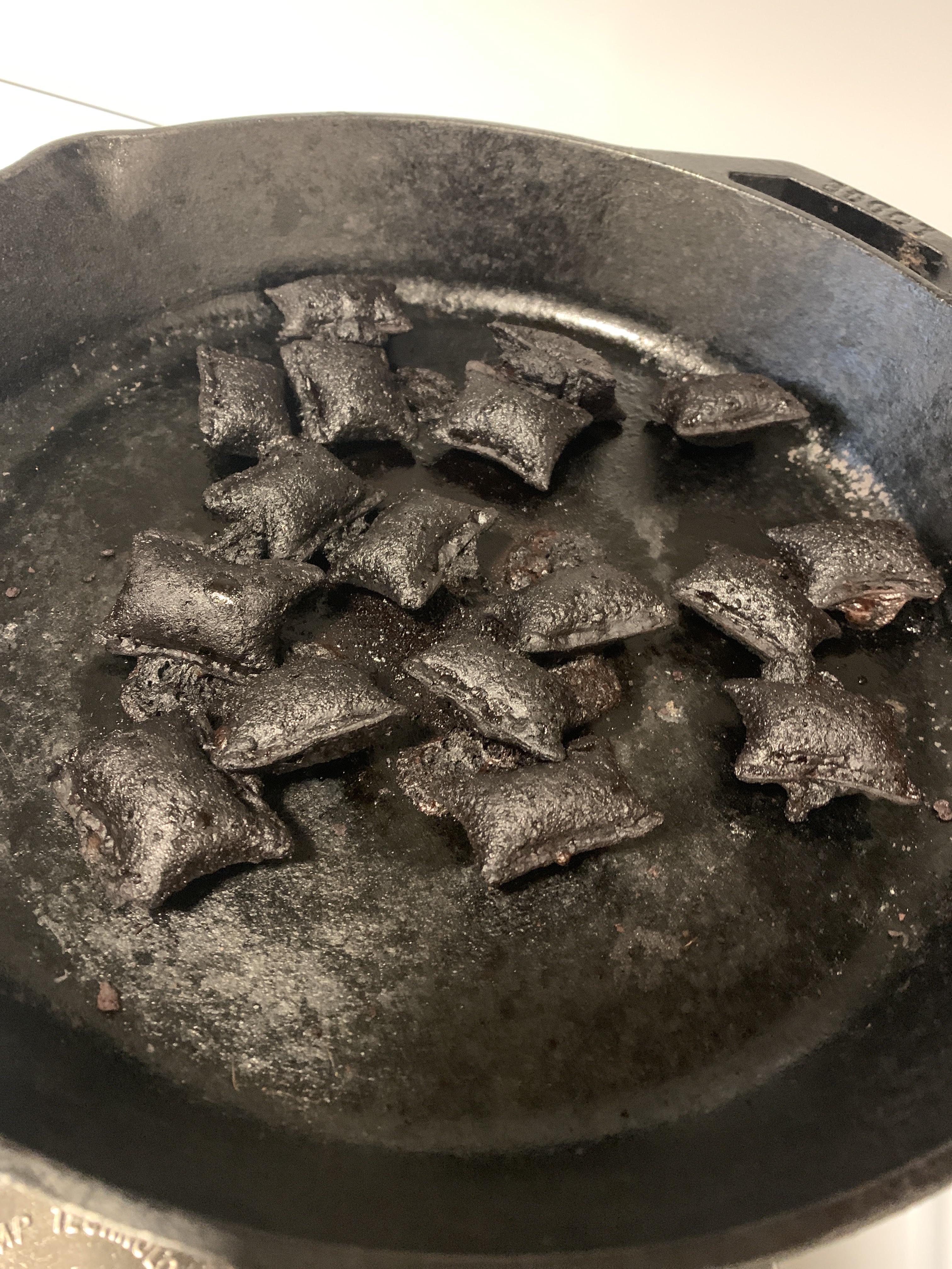 Got drunk. Put pizza rolls in the oven. Fell asleep. 7 hours later. r