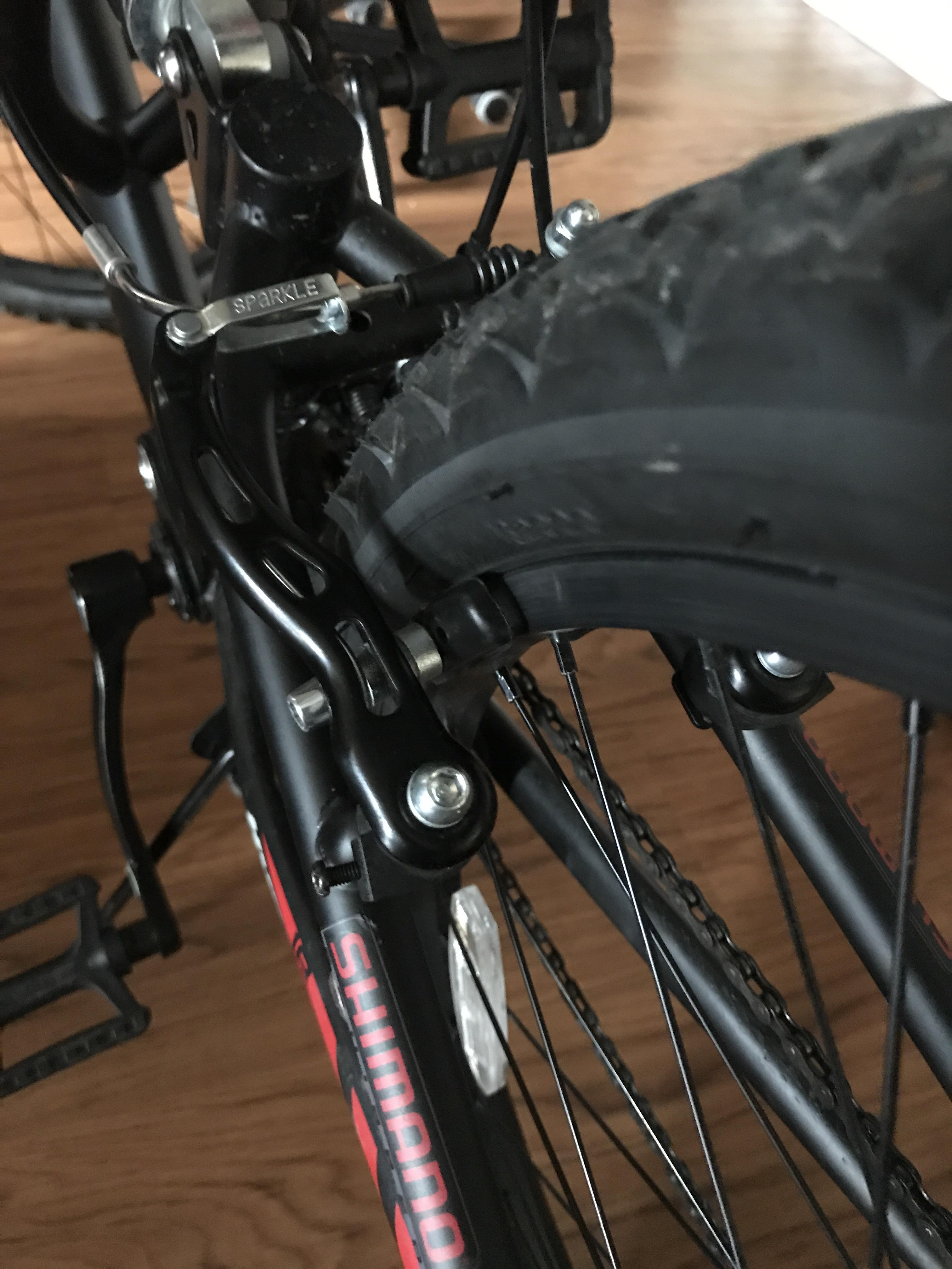 Brakes rubbing against the rim and no YouTube video has helped yet r