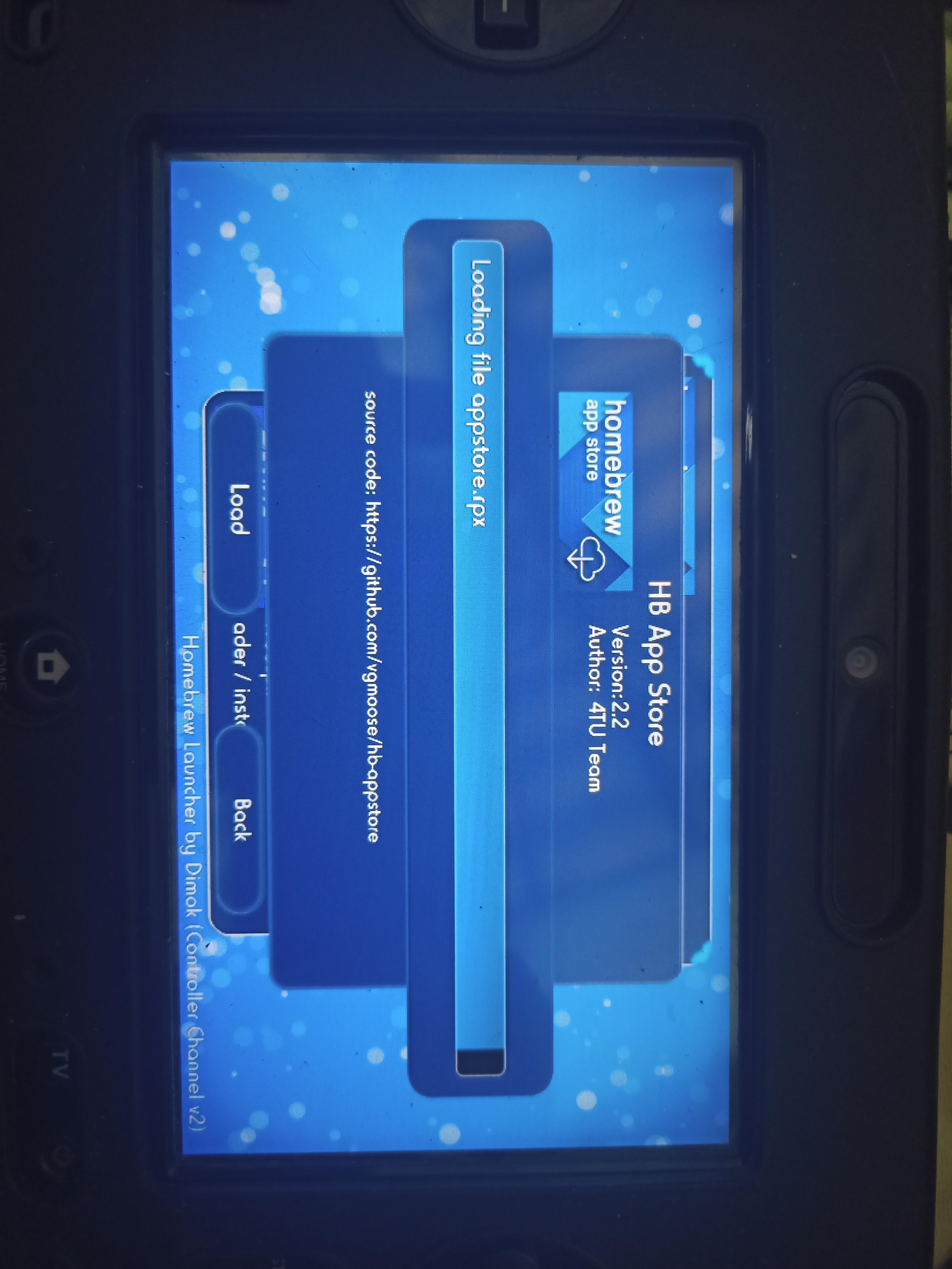 hello I need help. I use home brew launcher but when I wanna use or load apps, the loading stop