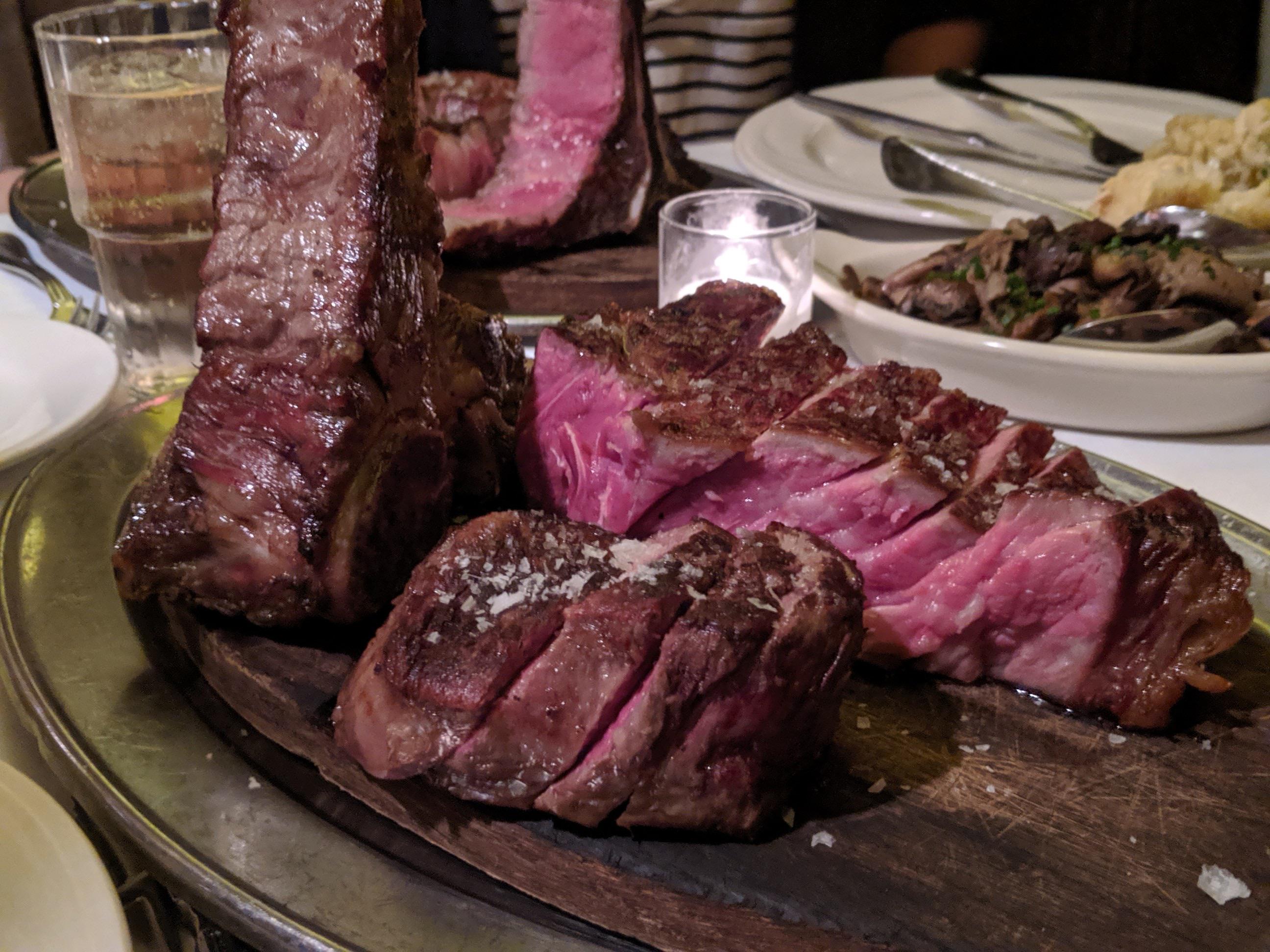 Keens Steakhouse NYC Porterhouse r/FoodPorn