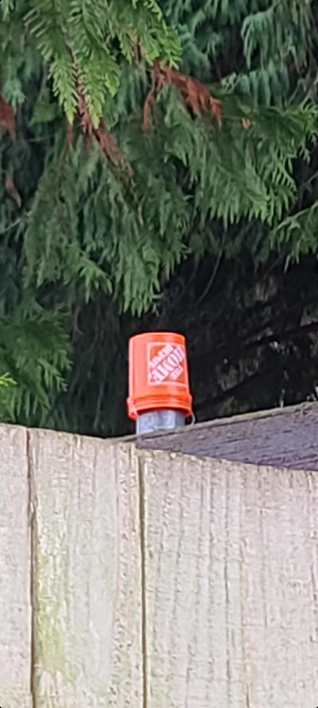 Chimney Cap blew off in the last wind storm, fixed it! r/thereifixedit