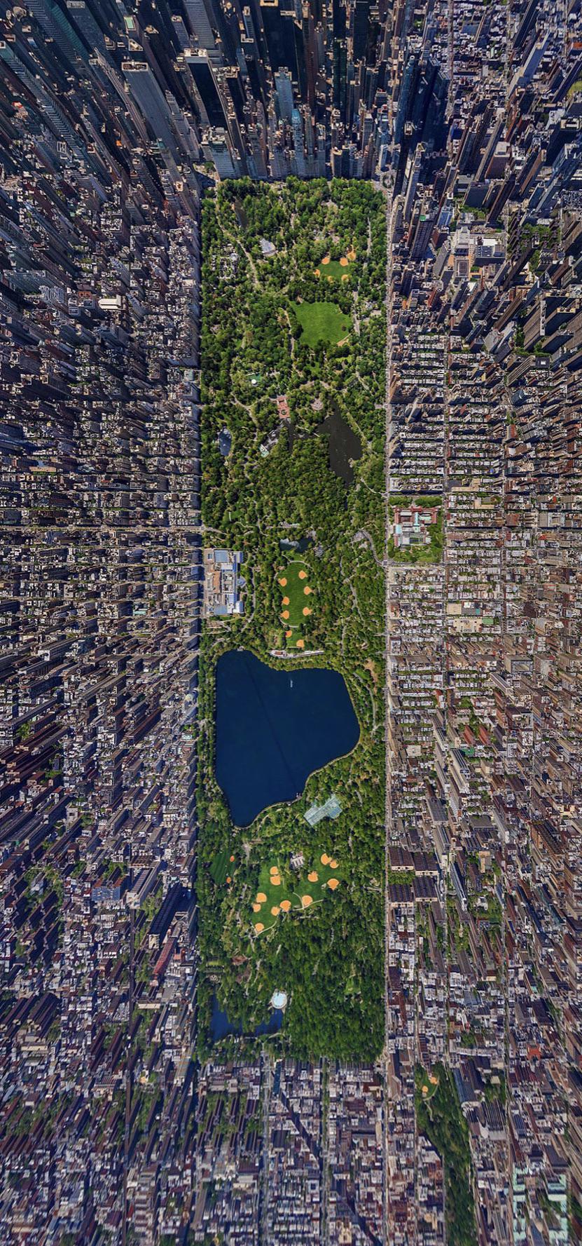 Several hundred billion dollars worth of real estate, and Central Park