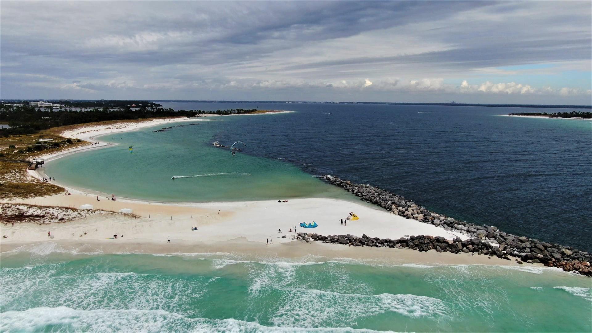 My local spot Panama City Beach, FL r/Kiteboarding