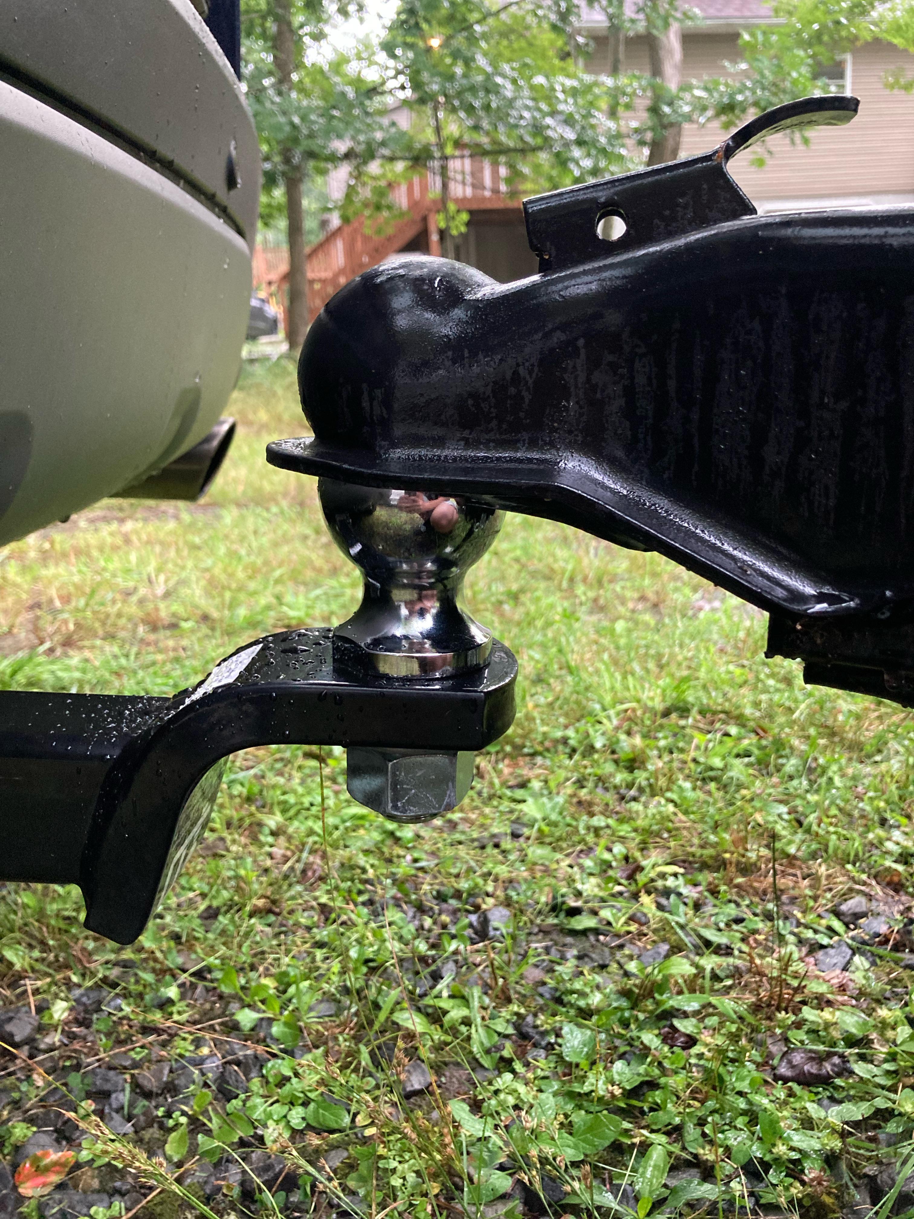 Can't lower trailer onto hitch r/Hookit