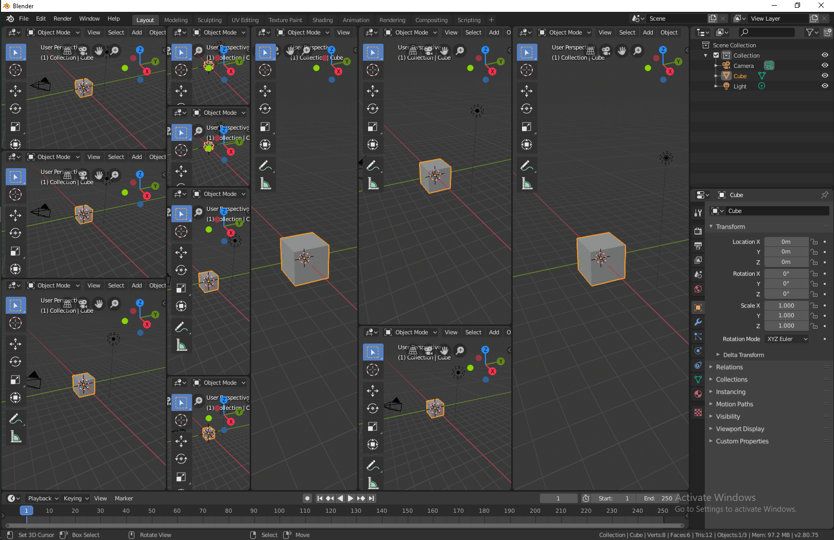 how to add views like in blender r/Maya