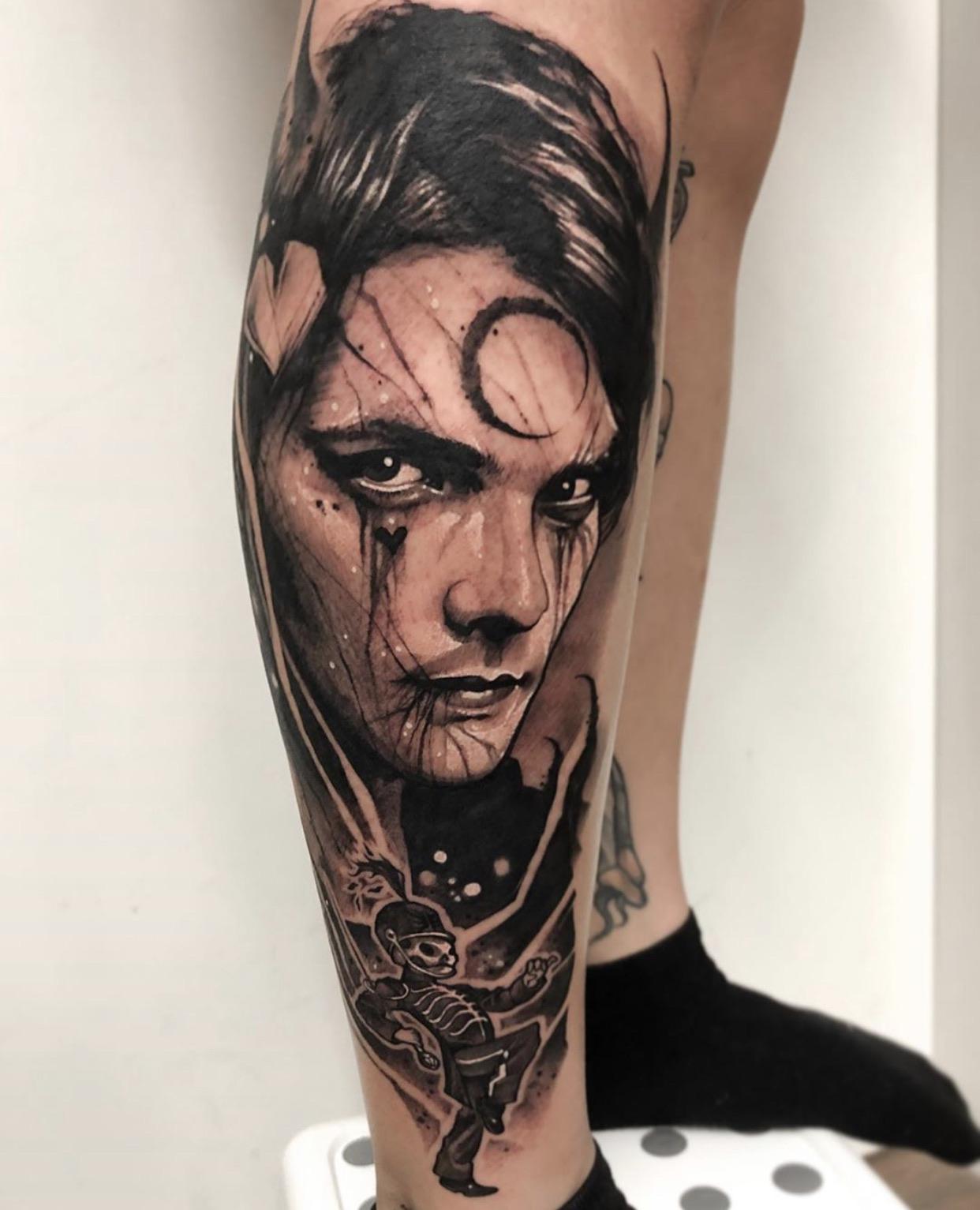 Gerard tattoo by Anrijs Straume r/MyChemicalRomance