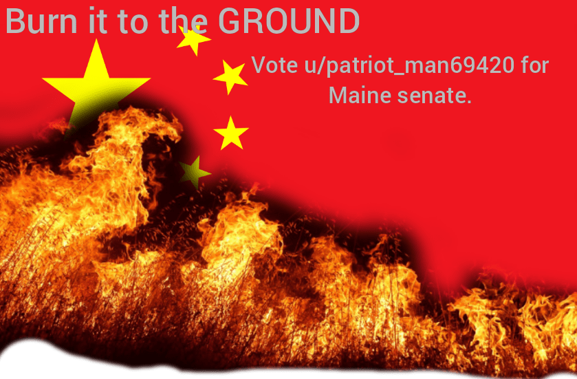 As Maine senator, I promise to crack down HARD on Chinese data selling