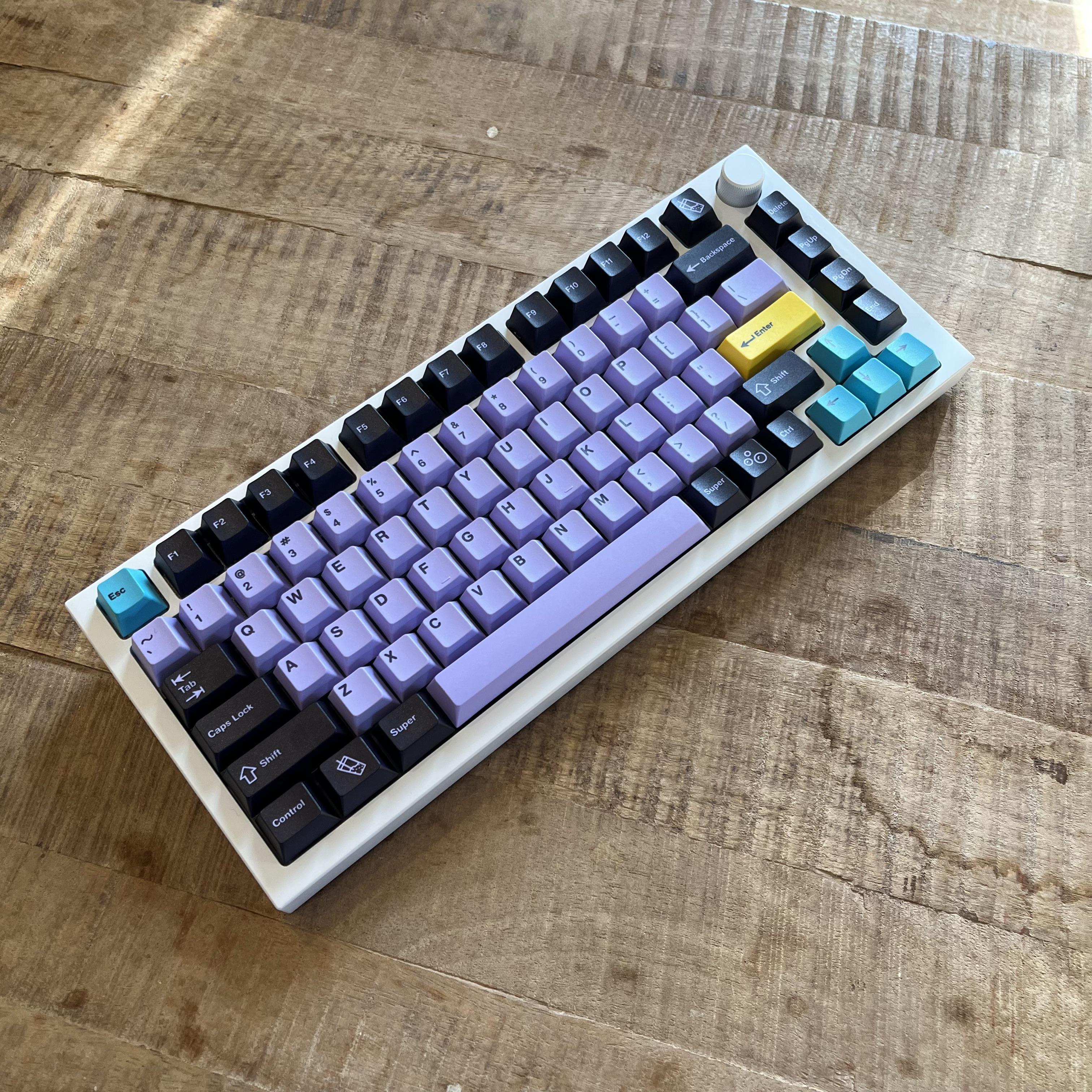 Mmmm Taro tastes good (NovelKeys) GMMK Pro MechanicalKeyboards