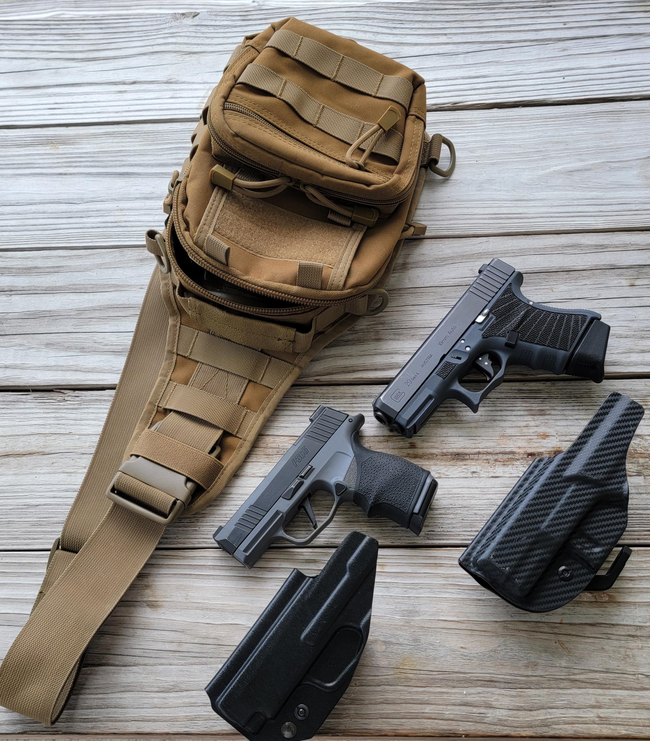 EDC sling bag P365X & Glock 29 r/Guns_Guns_Guns
