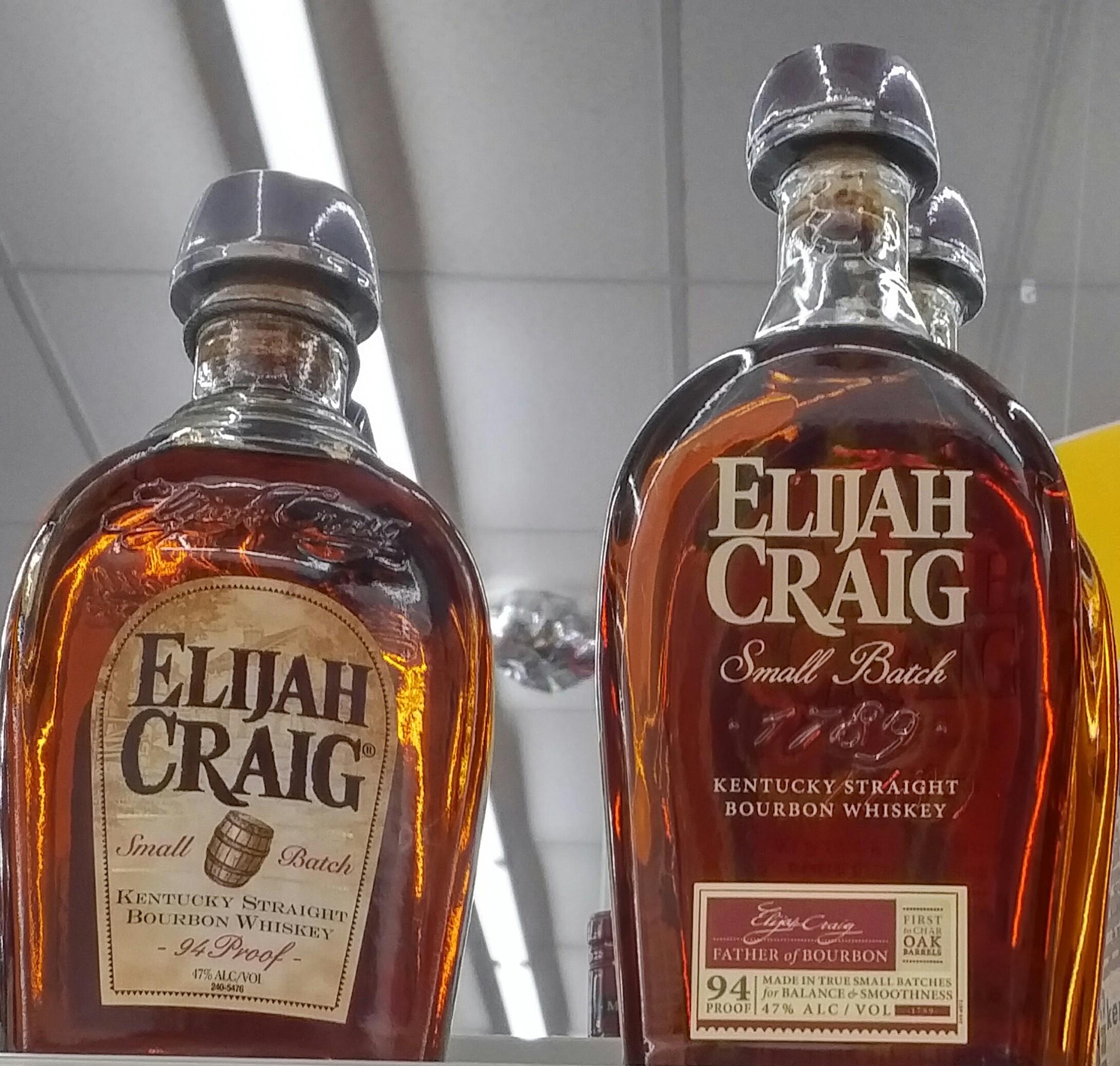 Elijah Craig Small Batch What's the Difference between these two? r