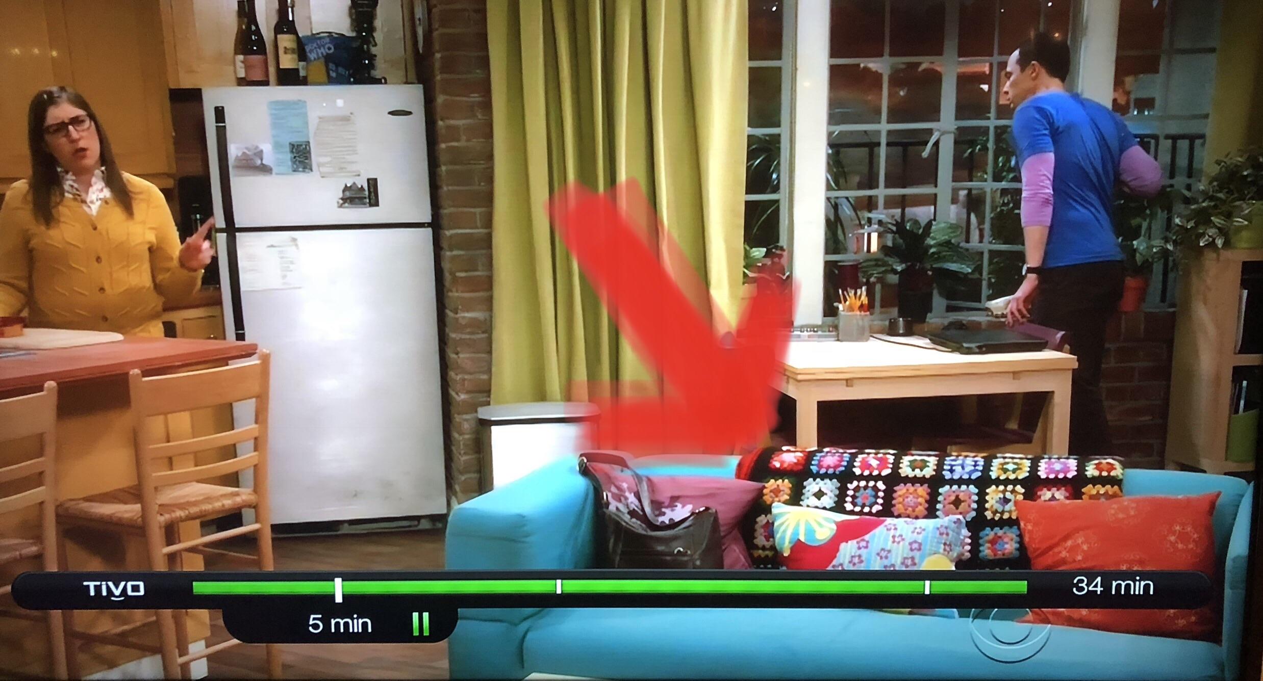 The Big Bang Theory has the blanket now!!! So the blanket I’ve been