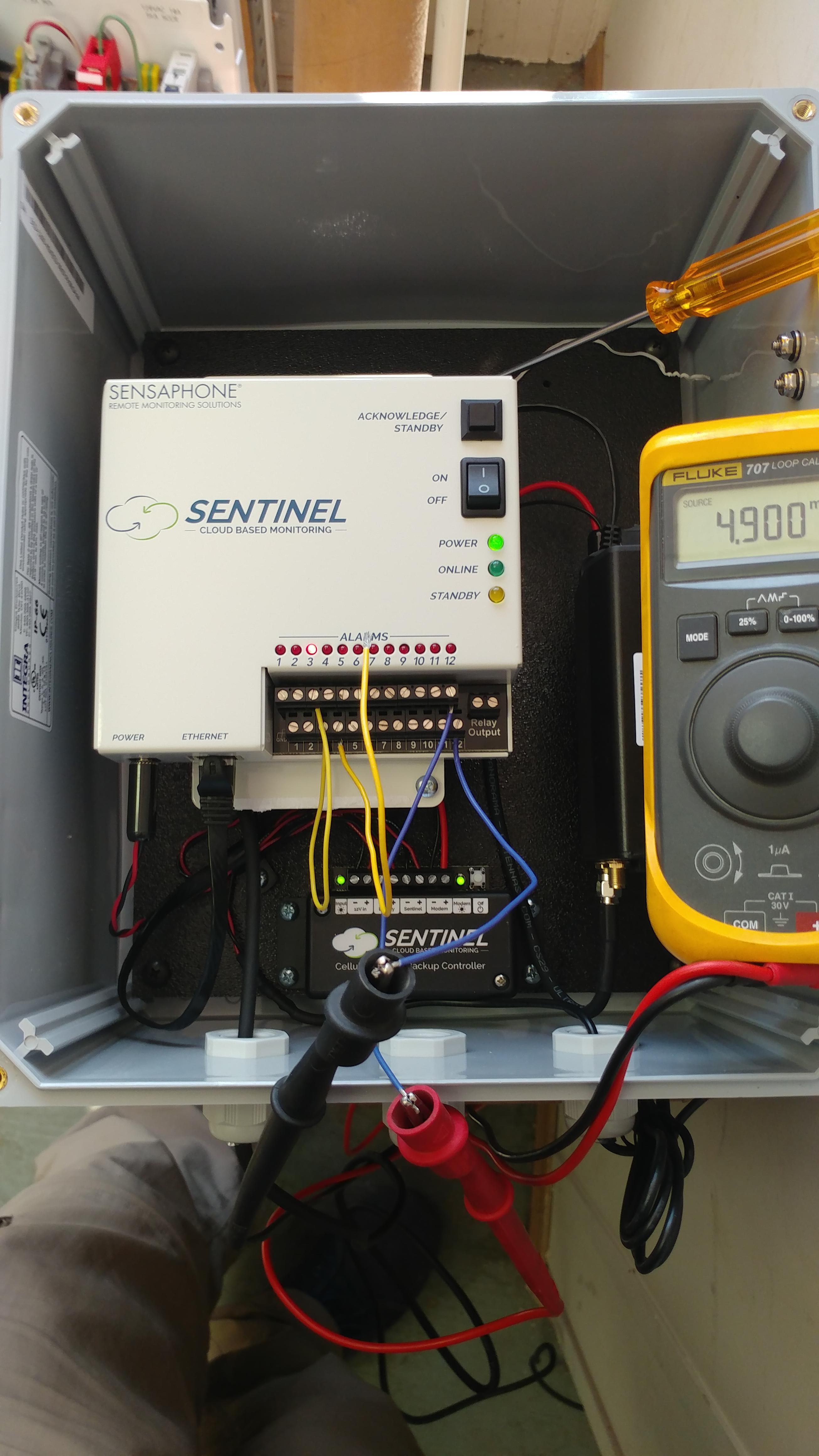 Alarm communication to call you in the middle of the night. Setting up