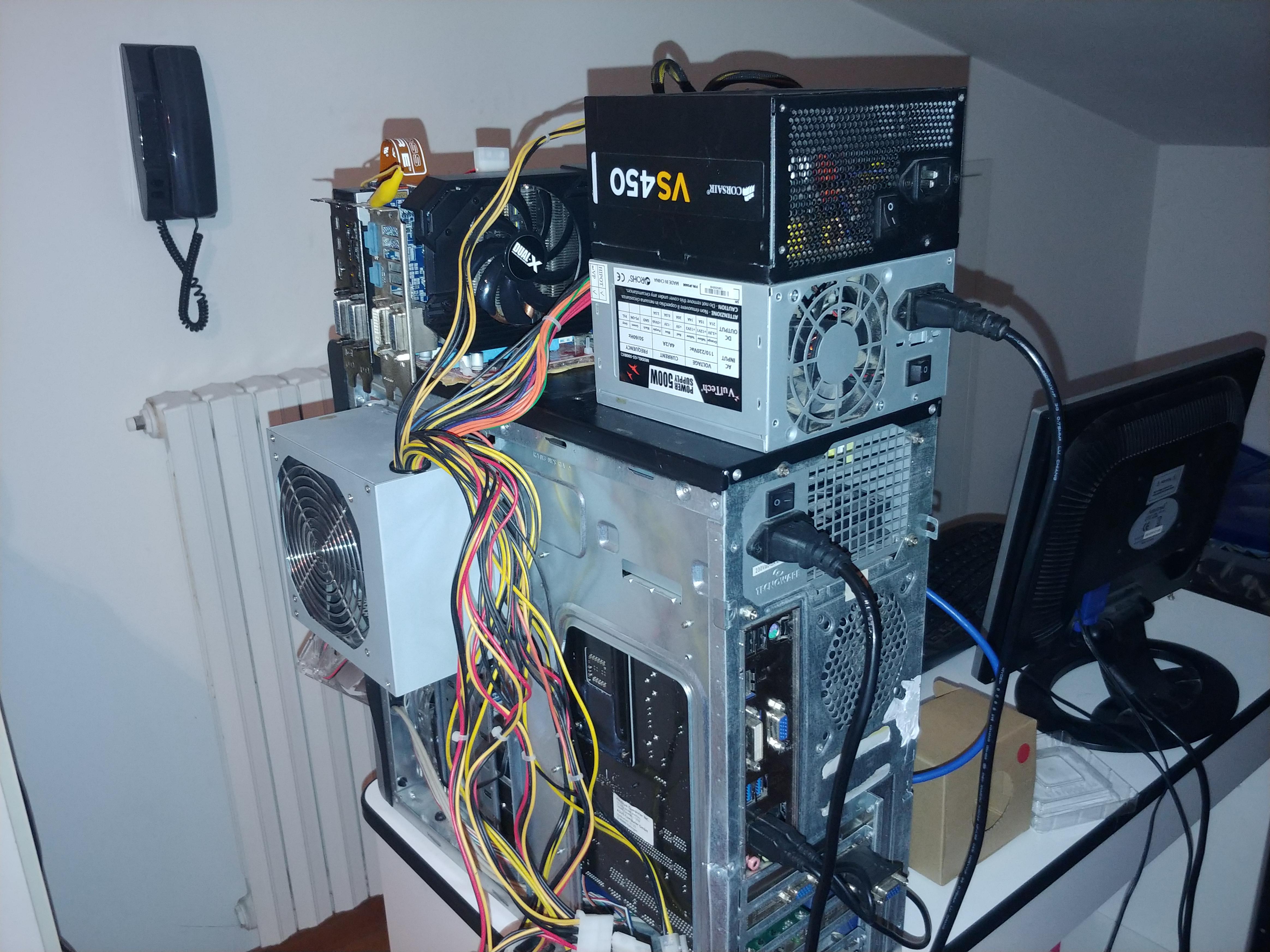 when you're too cheap for a good power supply... r/pcmasterrace
