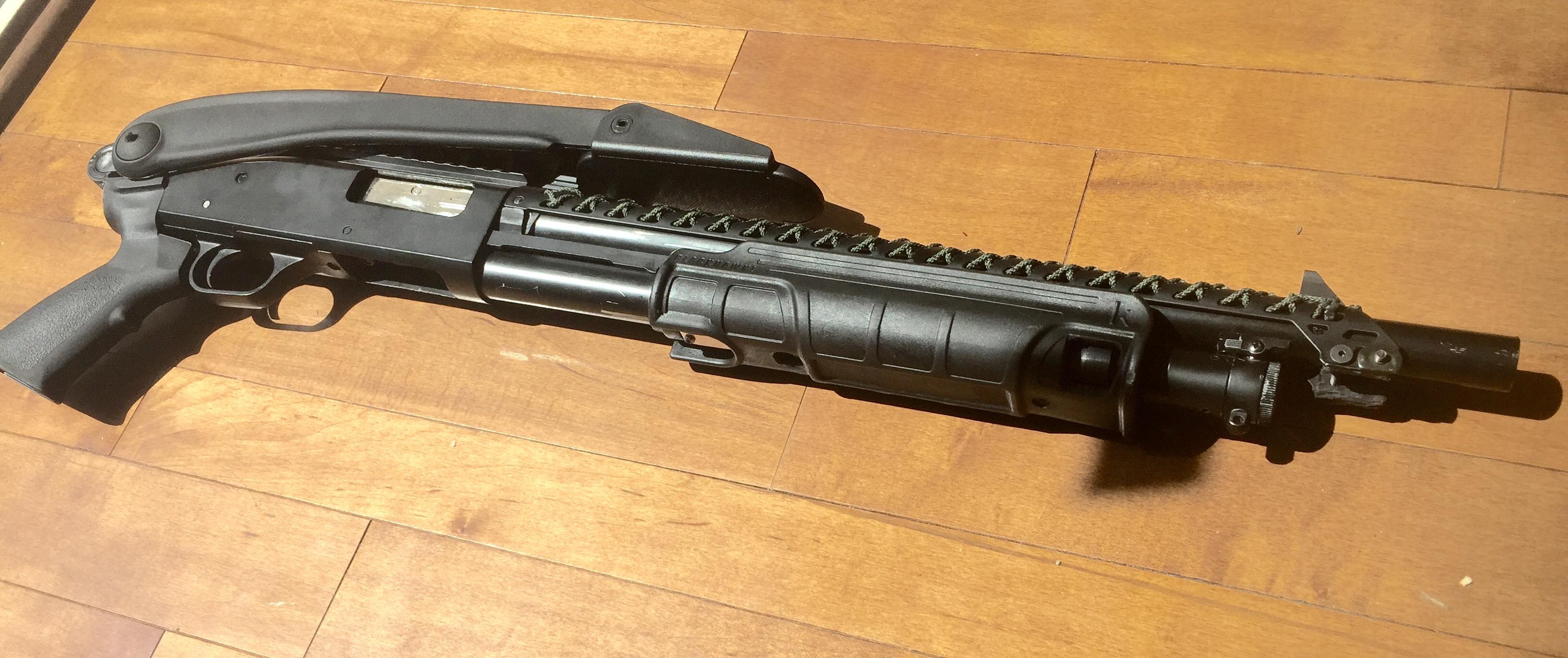 Mossberg 500 Heat Shield Wood Stock