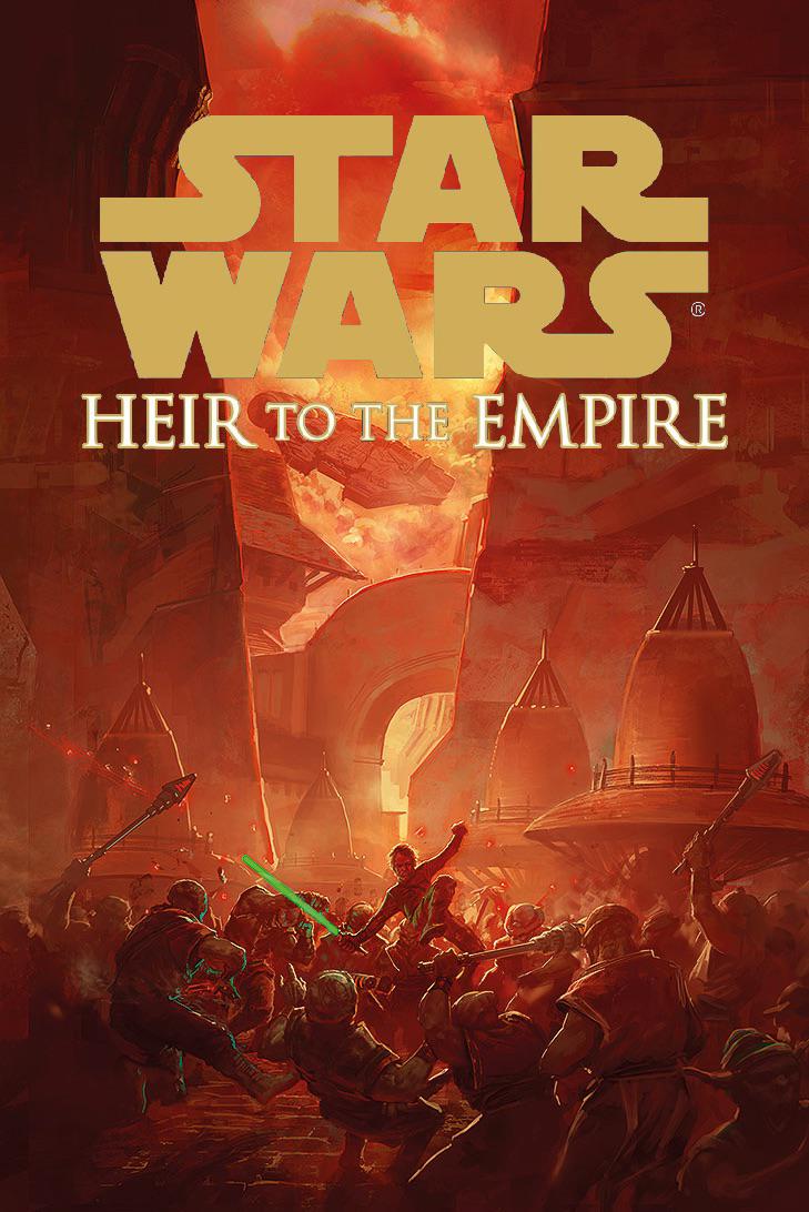Star Wars Heir to the Empire Brazil Cover Edit by Me. StarWarsEU