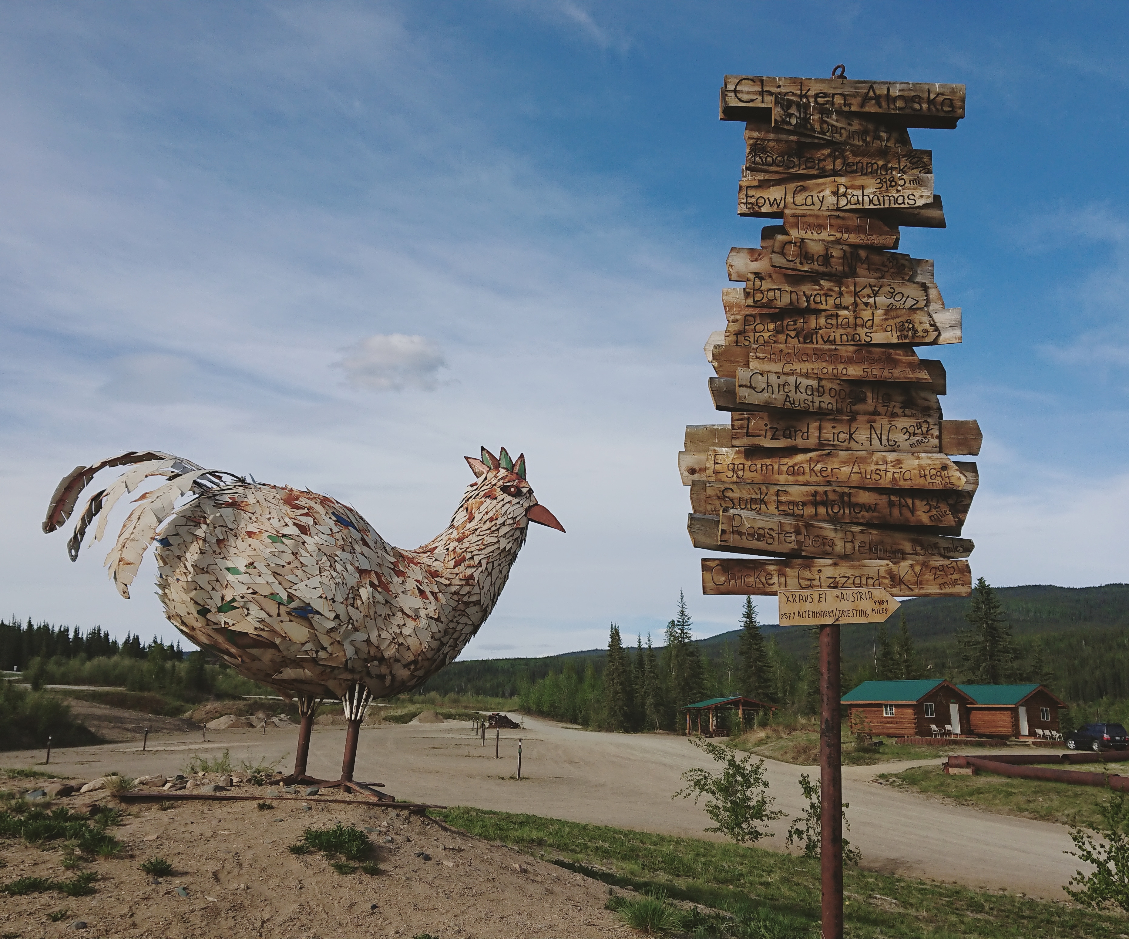 Chicken, Alaska. Population 3 r/travel