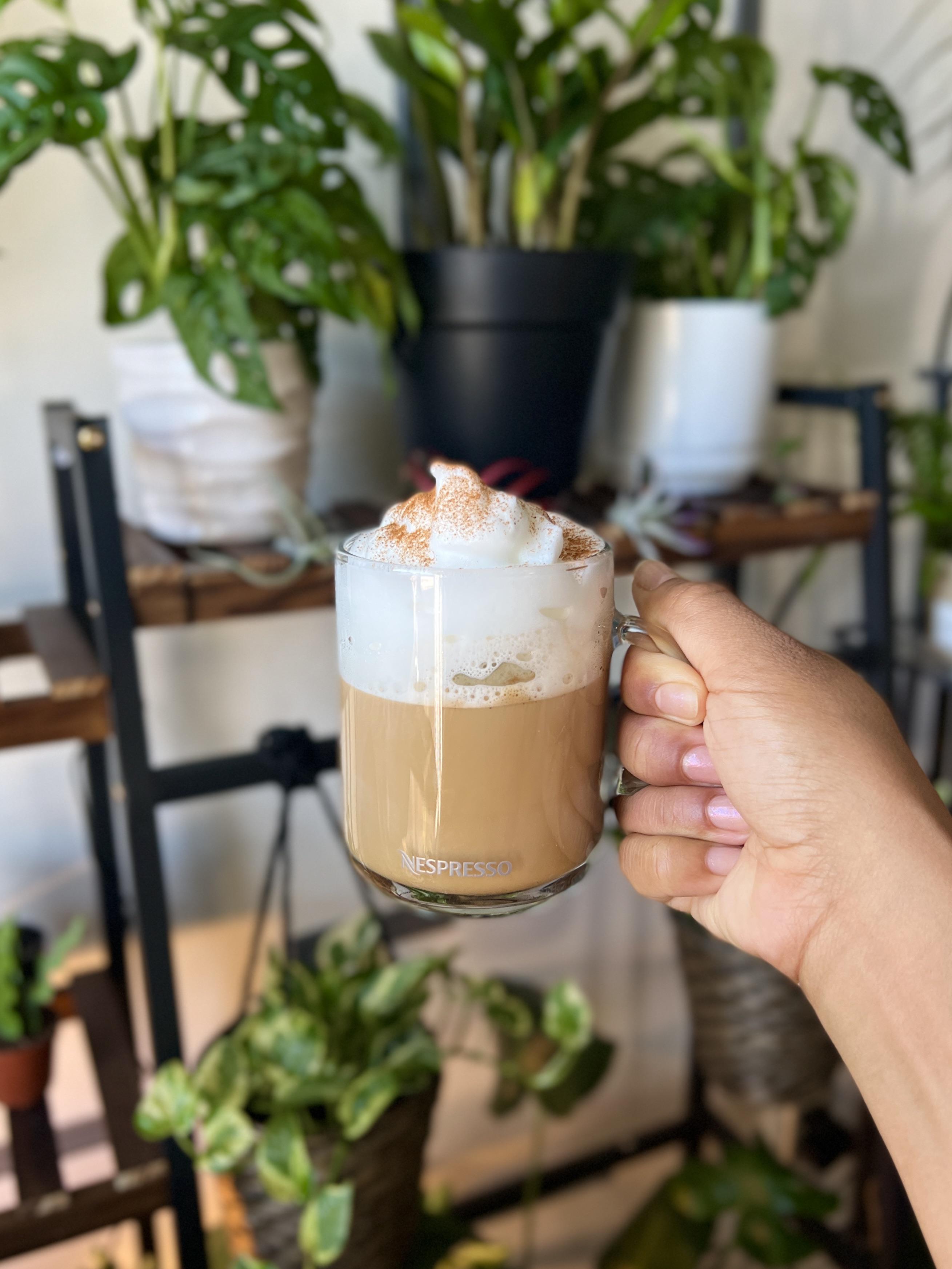 Arondio gran lungo with 2 lactaid milk r/nespresso