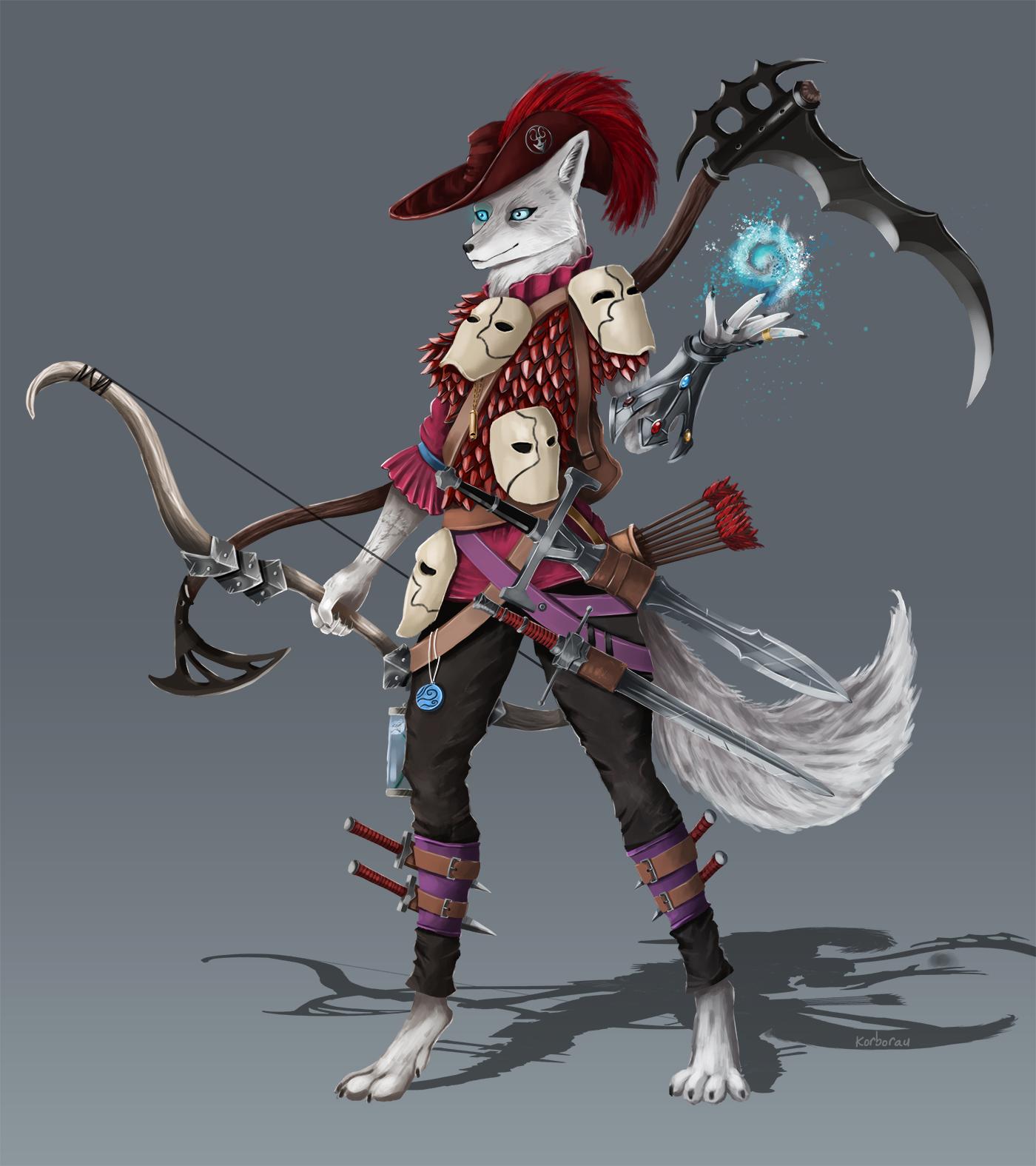 [Art] Kitsune Rogue r/DnD