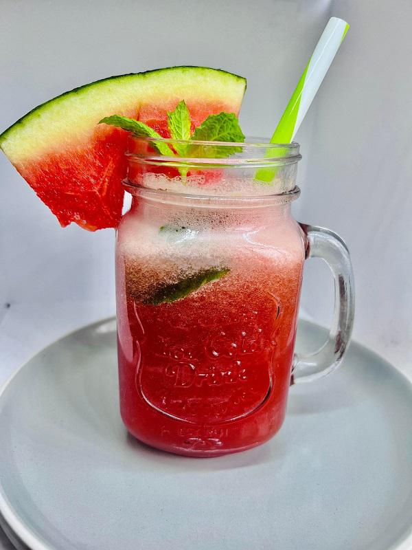 Watermelon Mojito Tropical Smoothie r/RawVegan