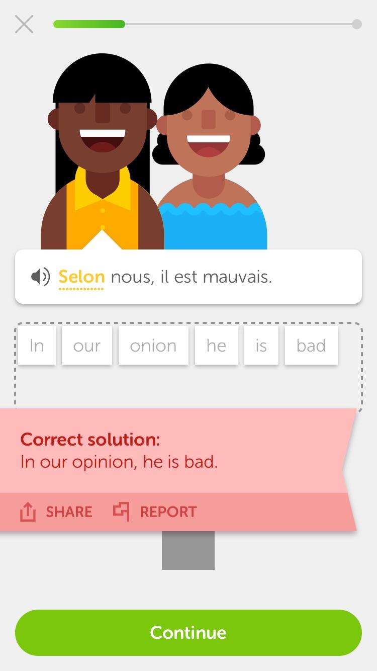 Honest mistake. r/duolingo