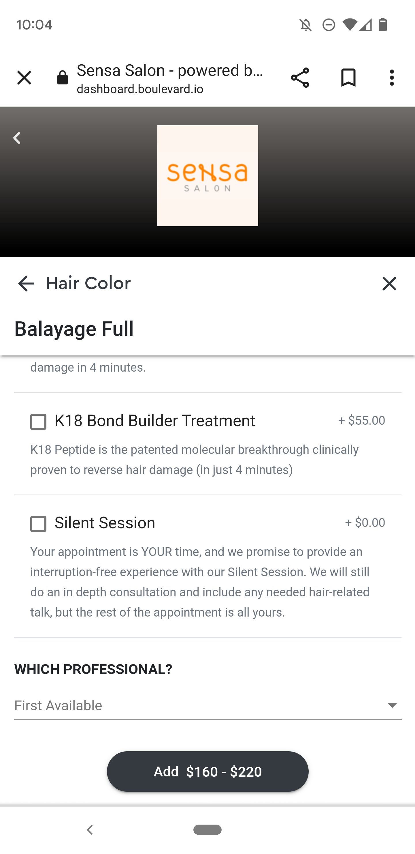 Sensa Salon offers an option for a "Silent Session" r/SeattleWA