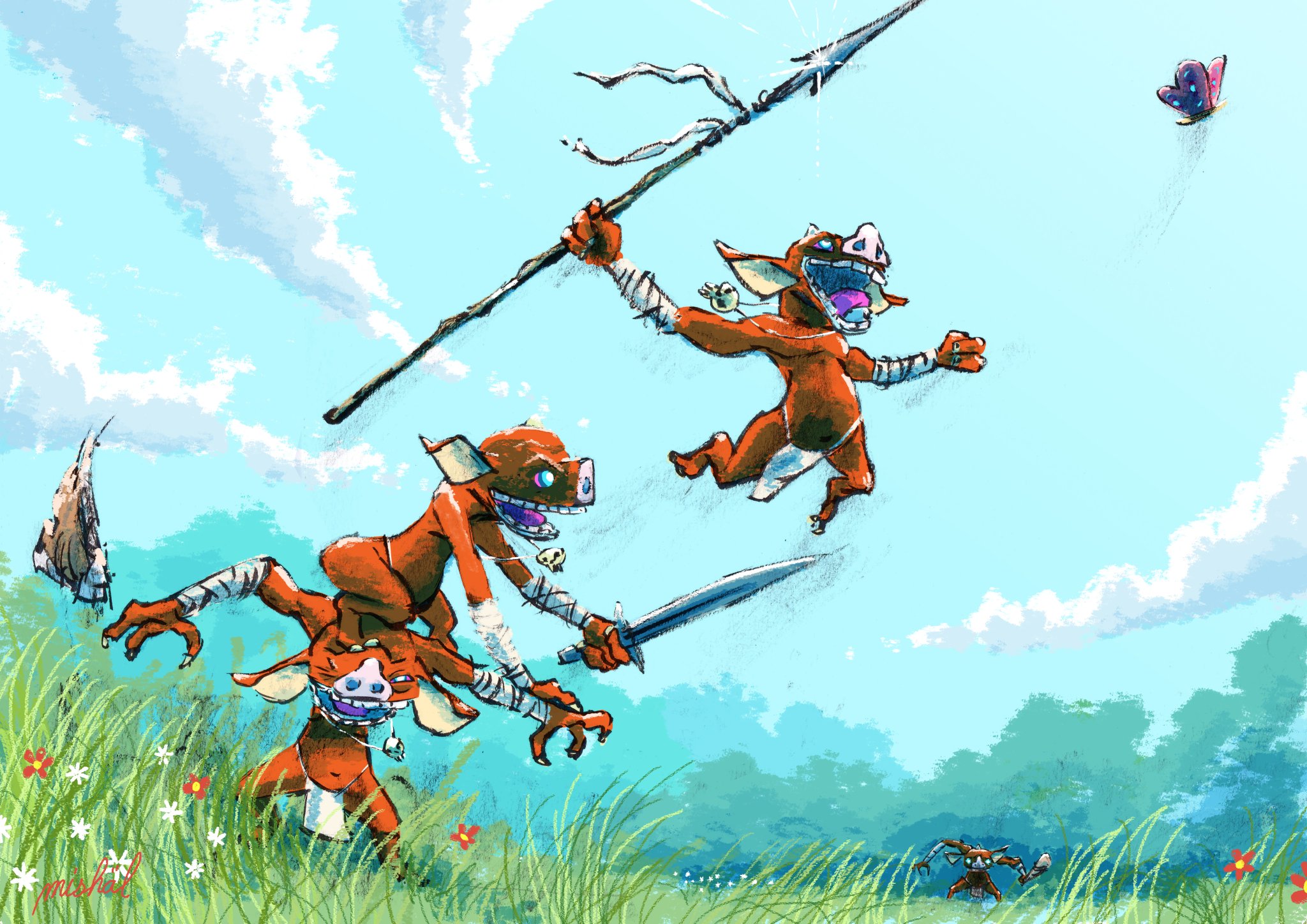Amazing ZELDA BotW fanart from the JAPAN EXPO selected by