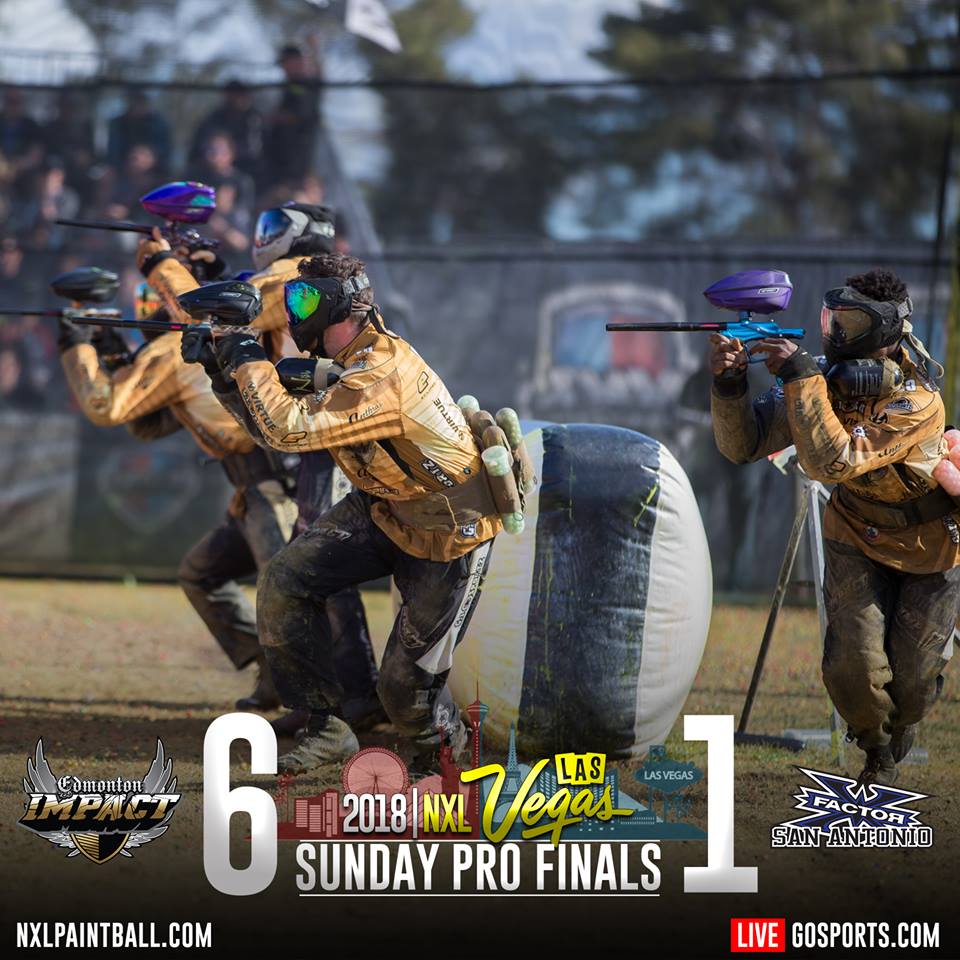 Edmonton Impact Win NXL Vegas 61 r/paintball