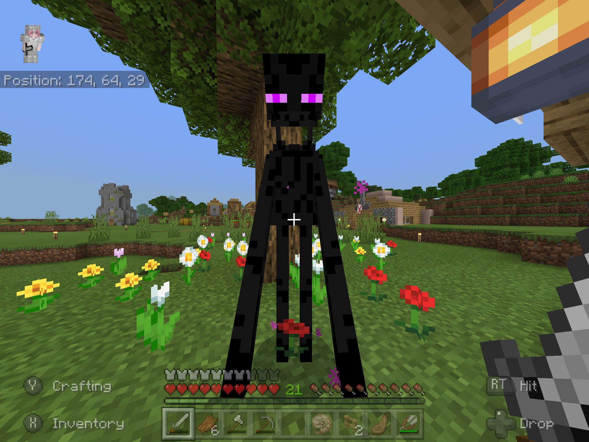 Enderman holding flower r/Minecraft