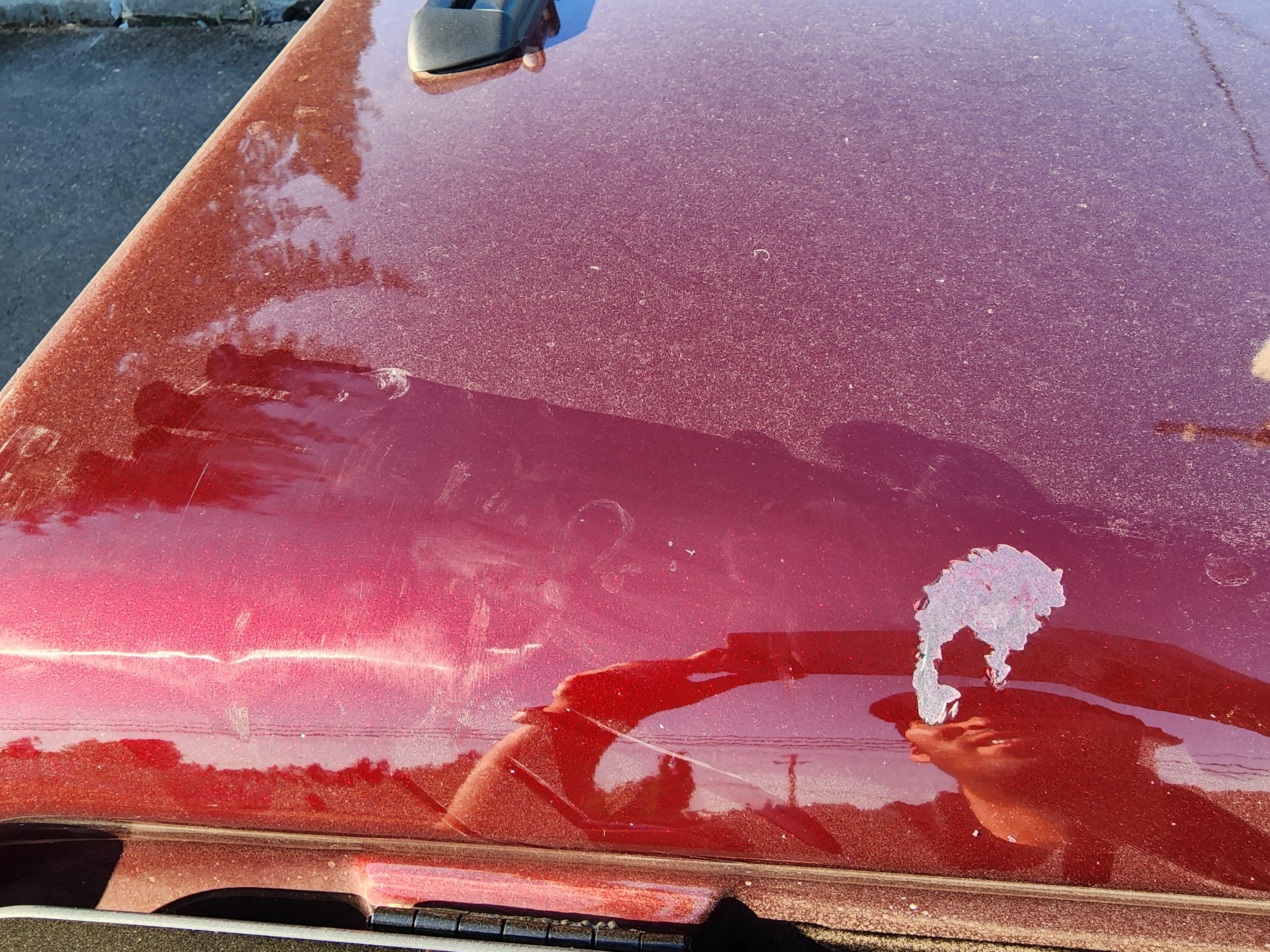 Tech backed into car on a lift and hit my fiberglass canopy. Anything I should be worried about
