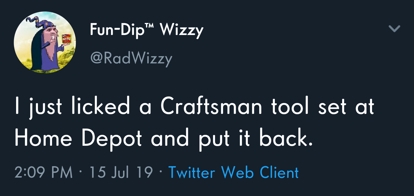 Does Home Depot even sell Craftsman? r/WhitePeopleTwitter