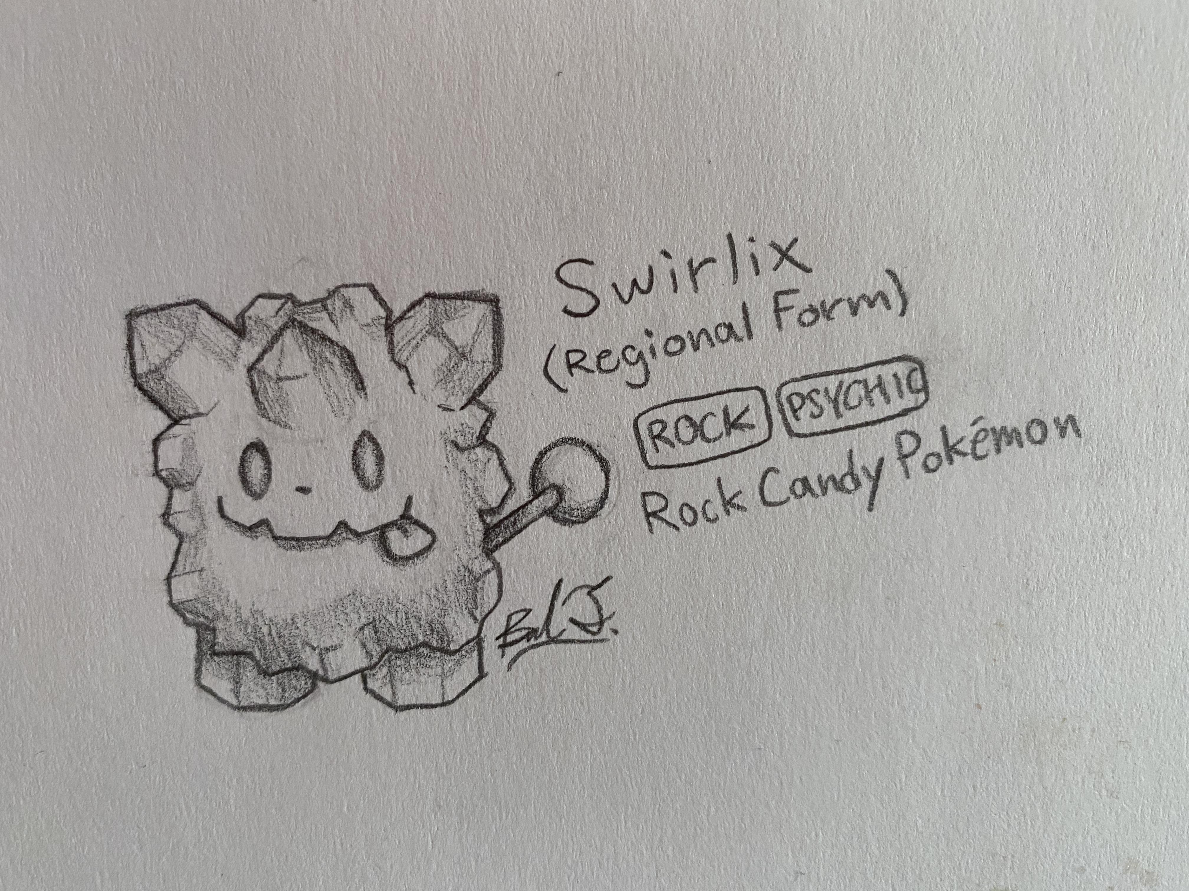 Rock candy isn't easy to draw, but I think I did pretty well ) (Art by