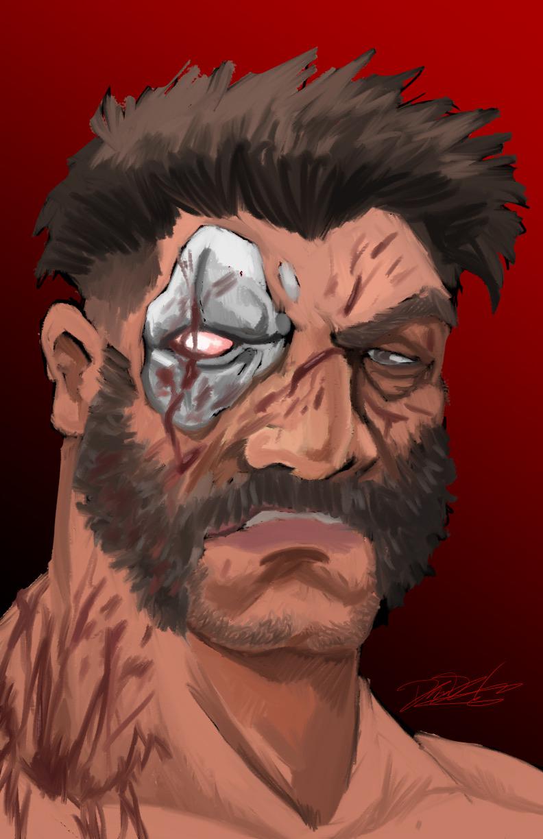 My fan art of MK11 Kano MortalKombat